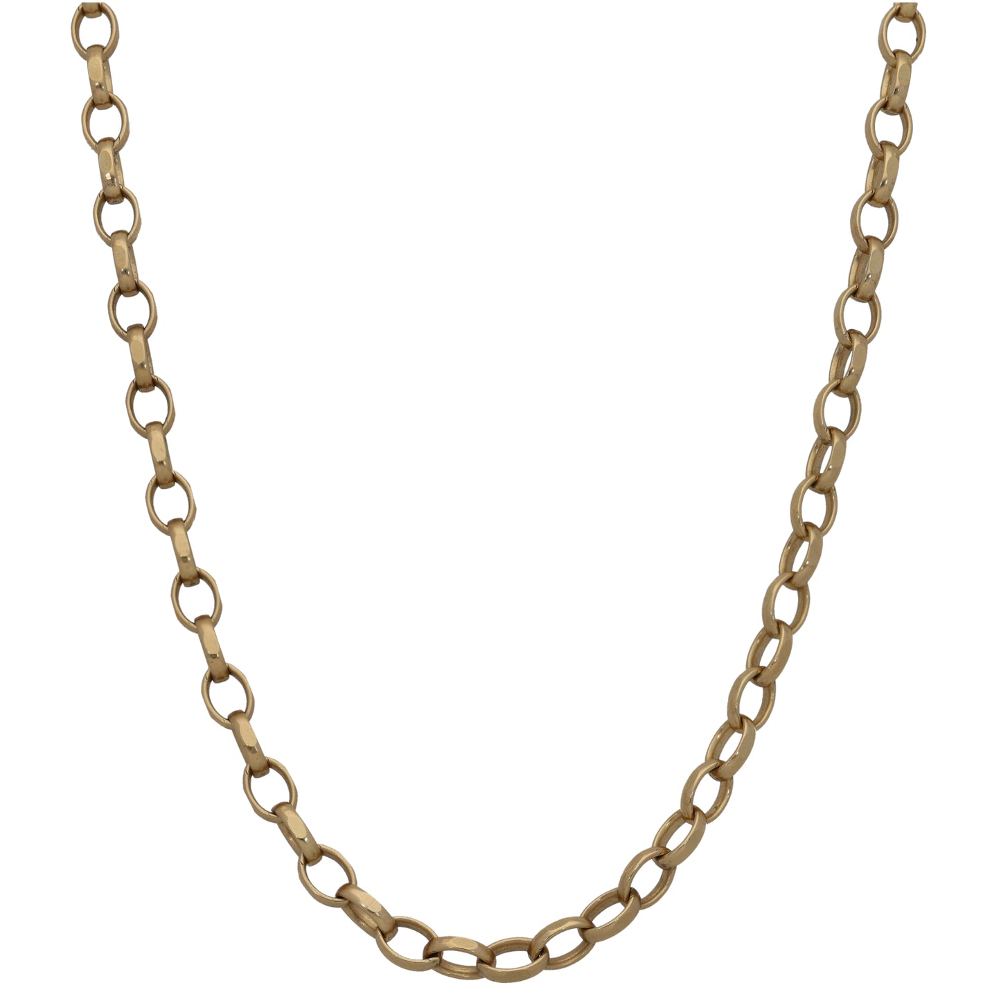 9ct Gold Belcher Chain 24"