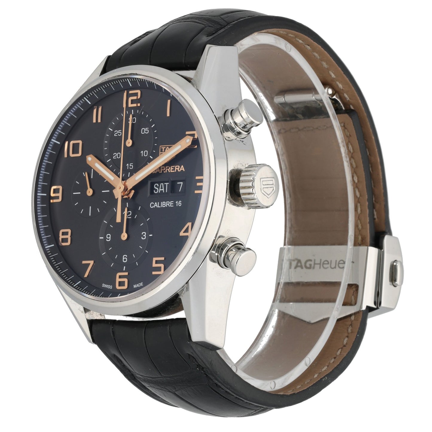 Tag Heuer Carrera CV2A1AB 43mm Stainless Steel Watch