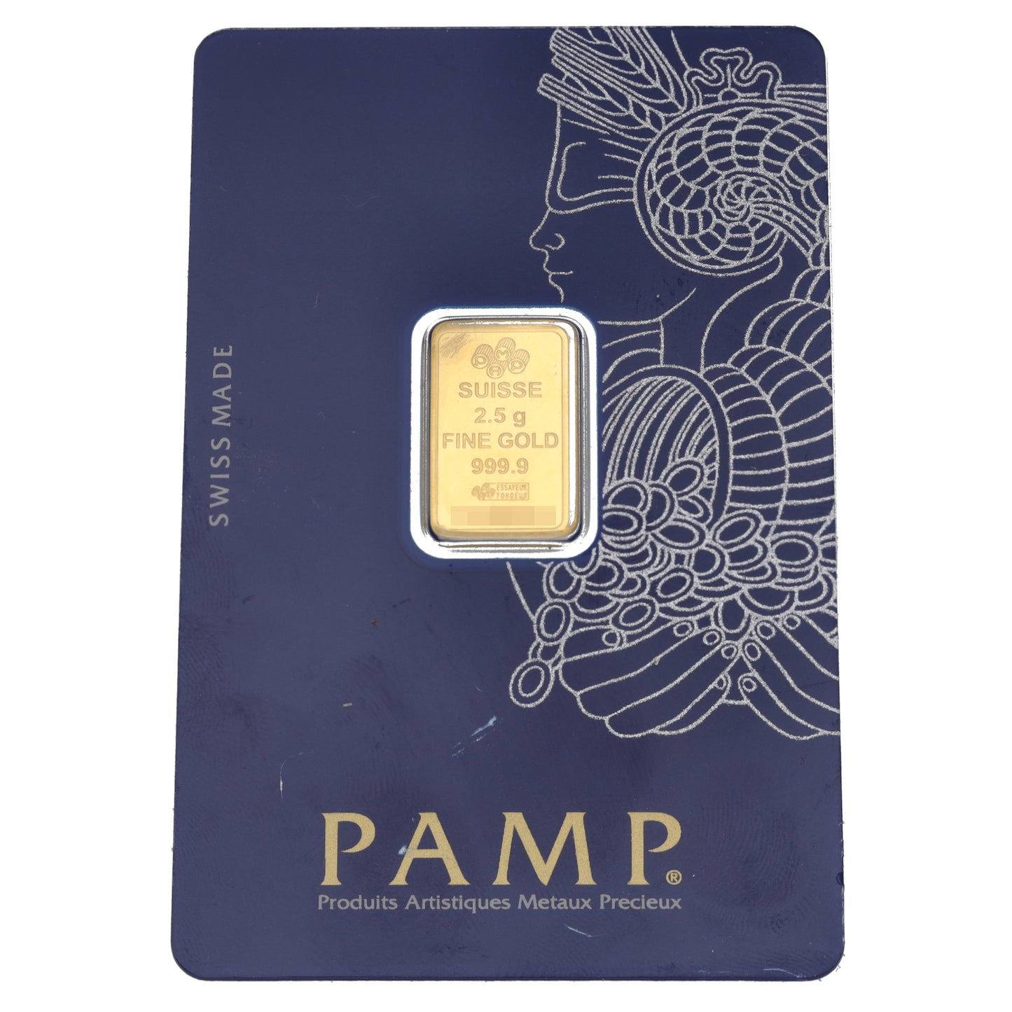 24ct 2.5g Gold Bar