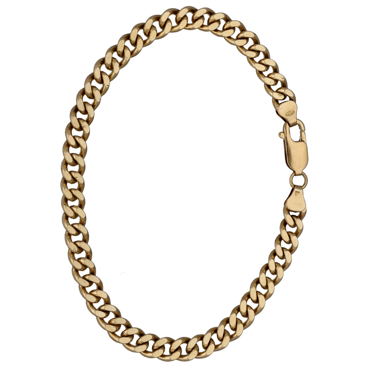 9ct Gold Curb Bracelet