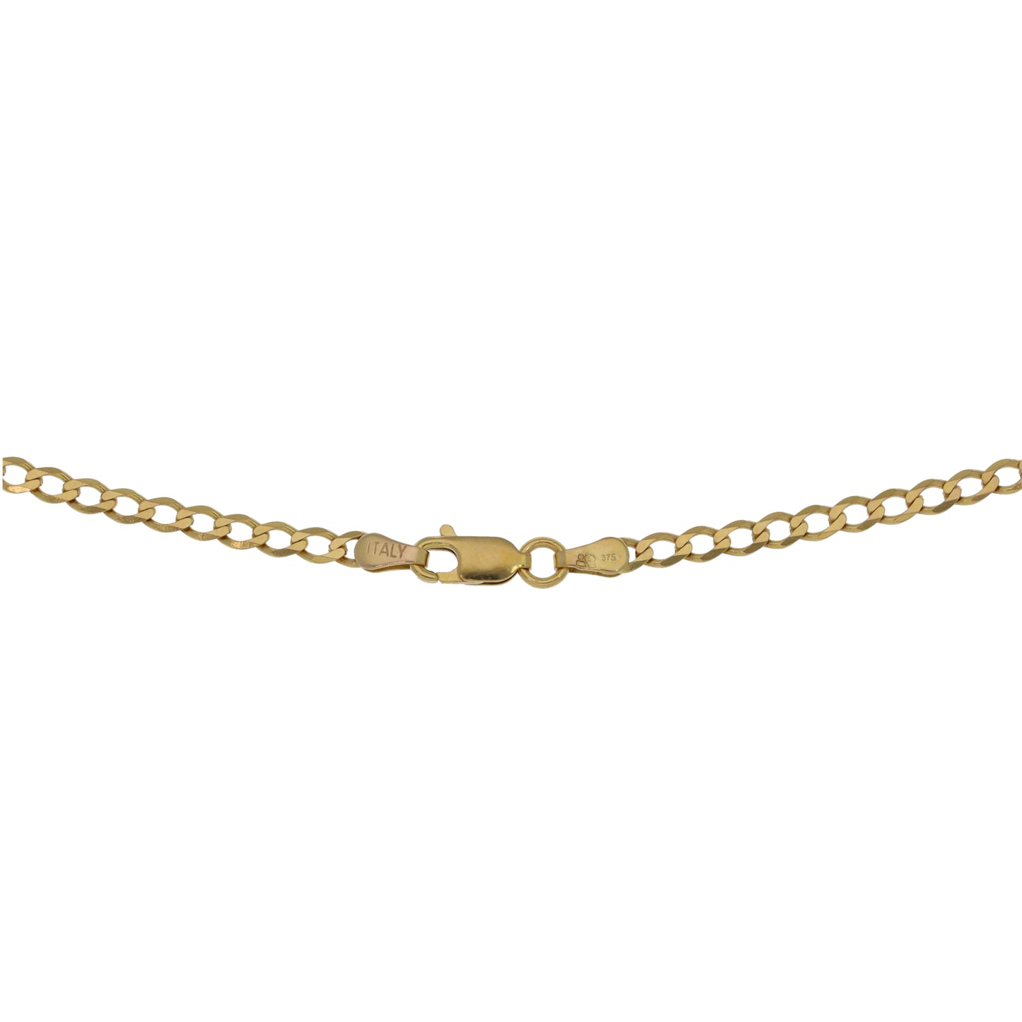 9ct Gold Curb Chain 24"