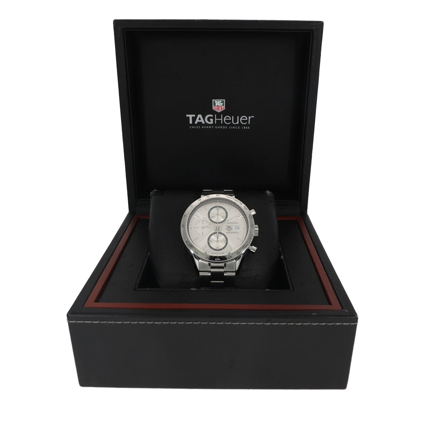 Tag Heuer Carrera CV2017-0 41mm Stainless Steel Watch