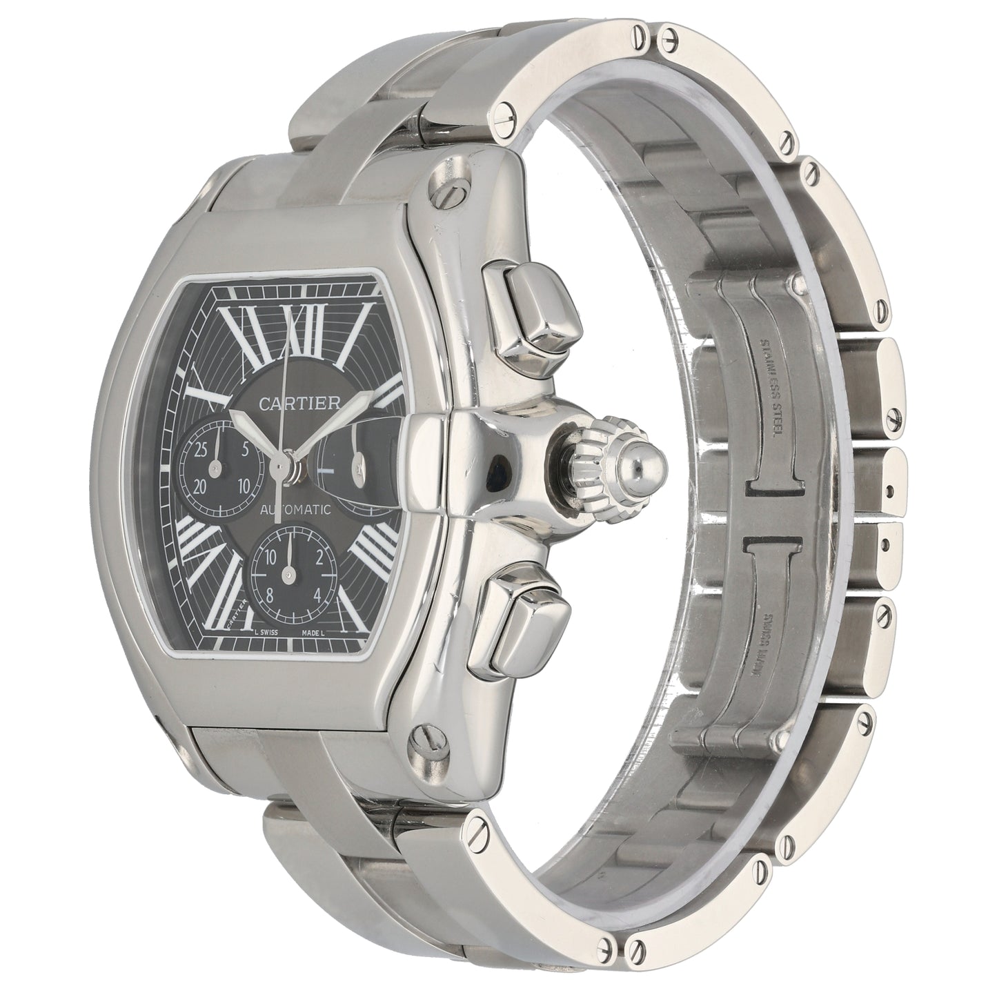 Cartier Roadster 2618 42mm Stainless Steel Watch