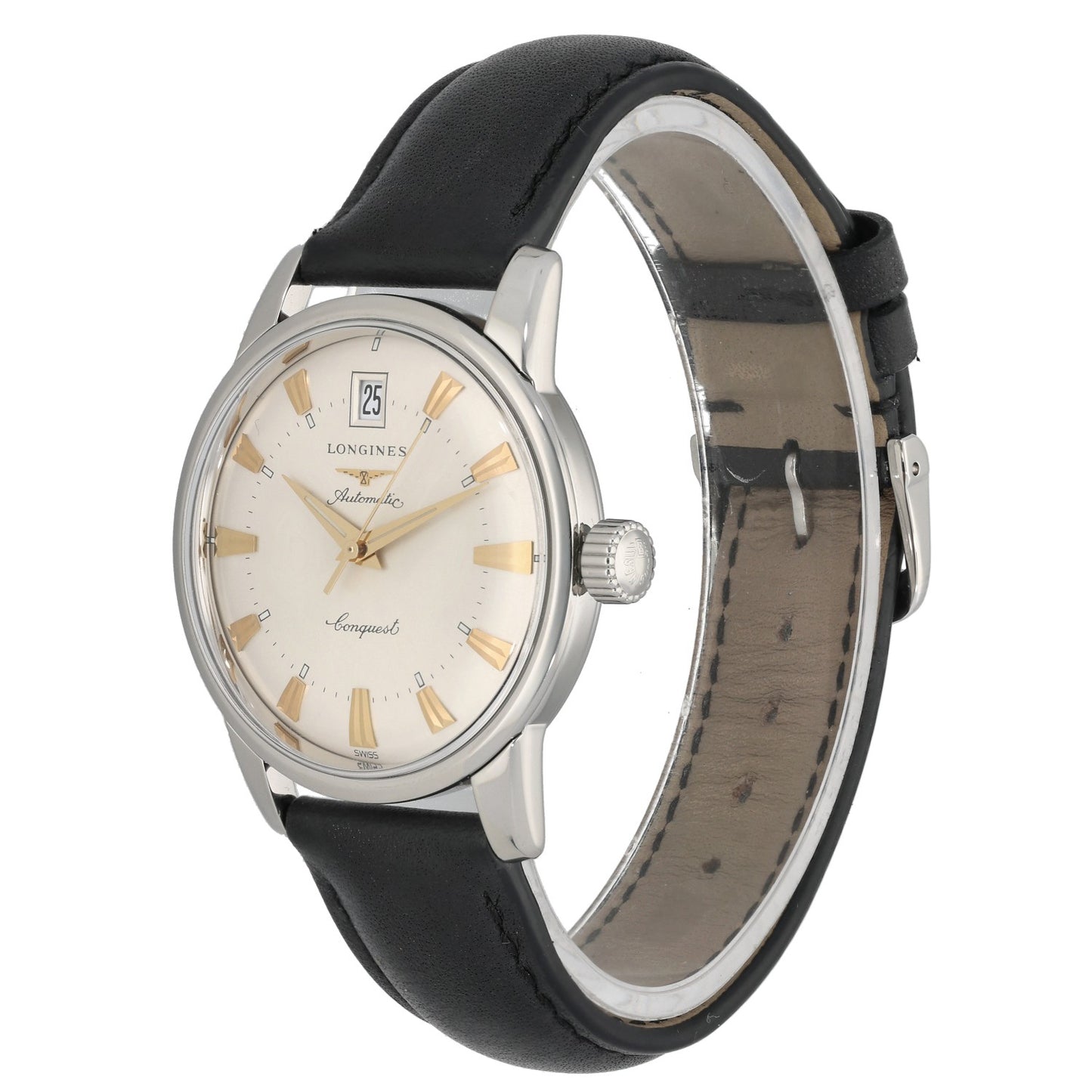 Longines Conquest L1.611.4 35mm Stainless Steel Watch