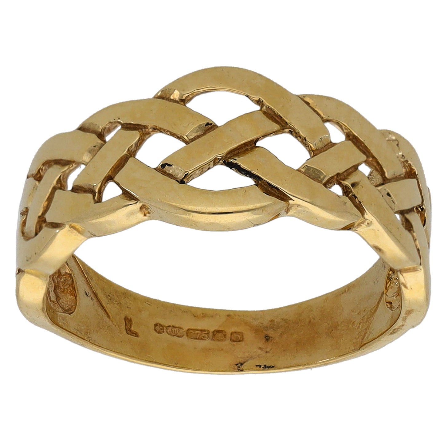 9ct Gold Alternative Ring Size K