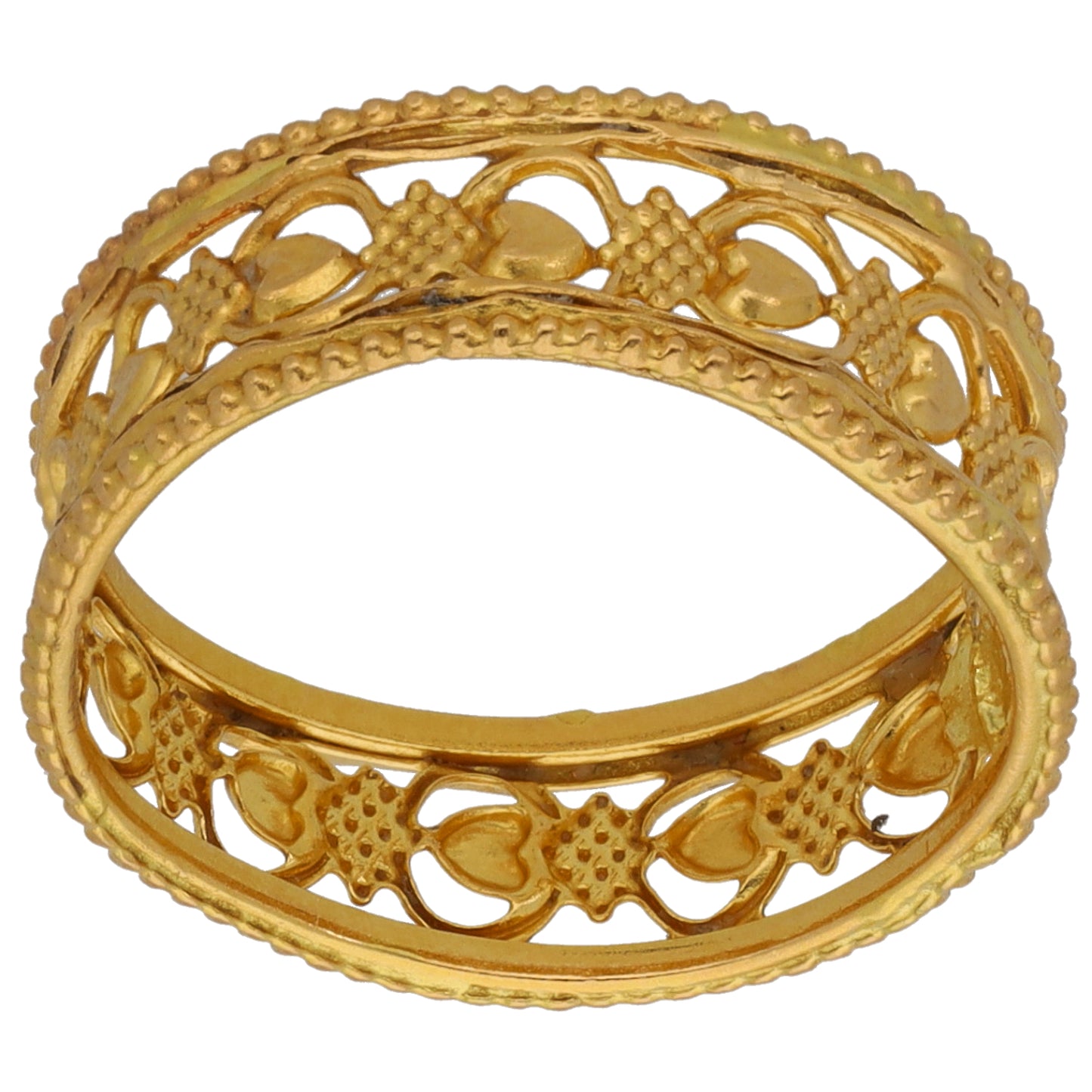 22ct Gold Alternative Ring Size K