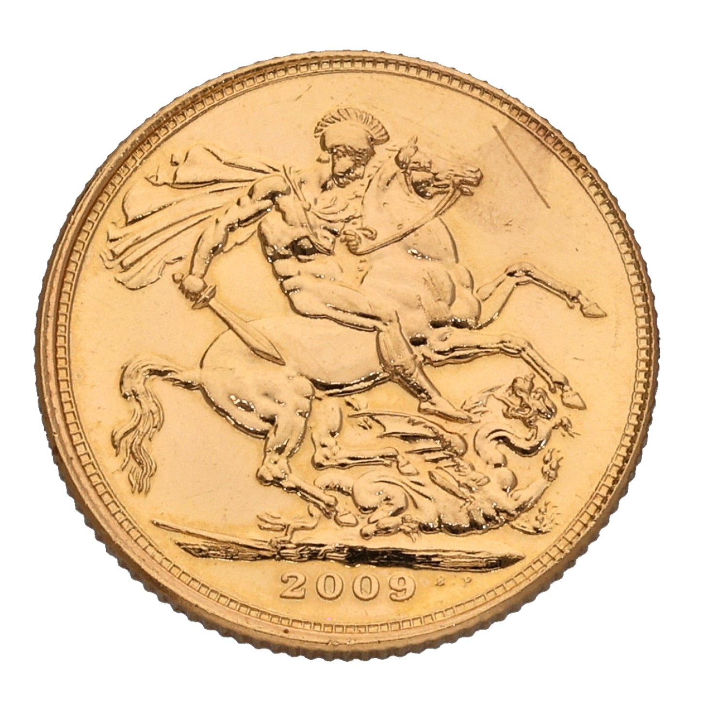 22ct Gold Queen Elizabeth II Full Sovereign Coin 2009