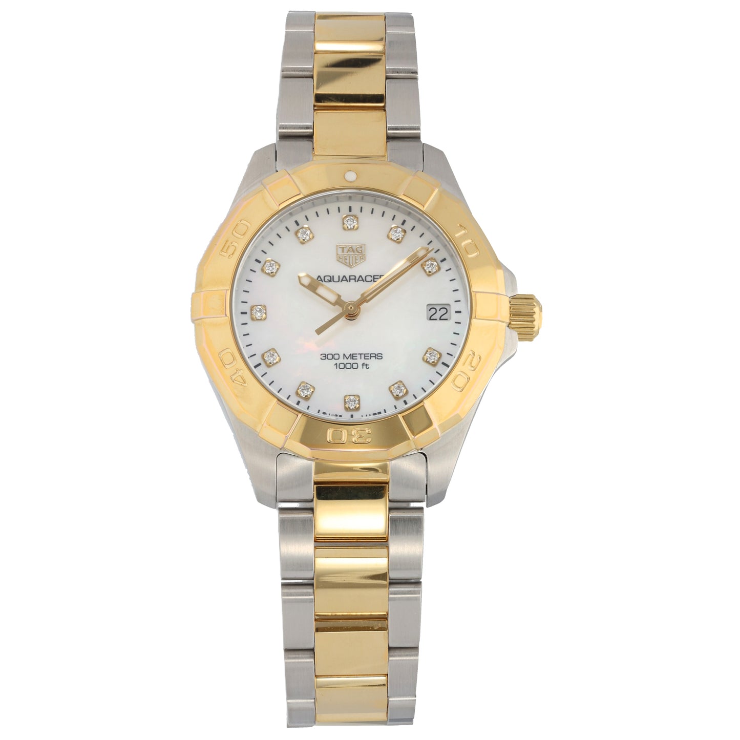 Tag Heuer Aquaracer WBD1322 32mm Bi-Colour Watch