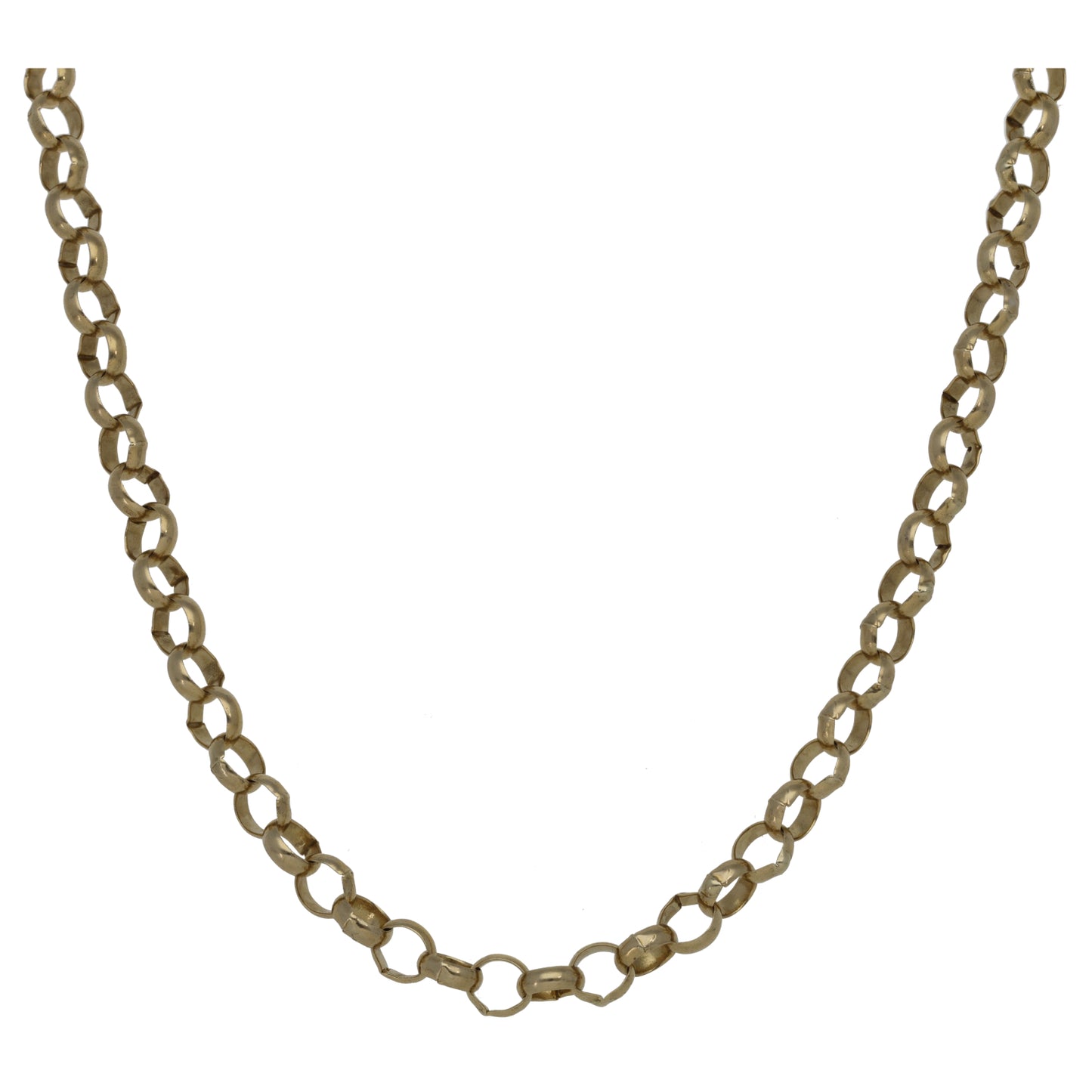 9ct Gold Belcher Chain 28"