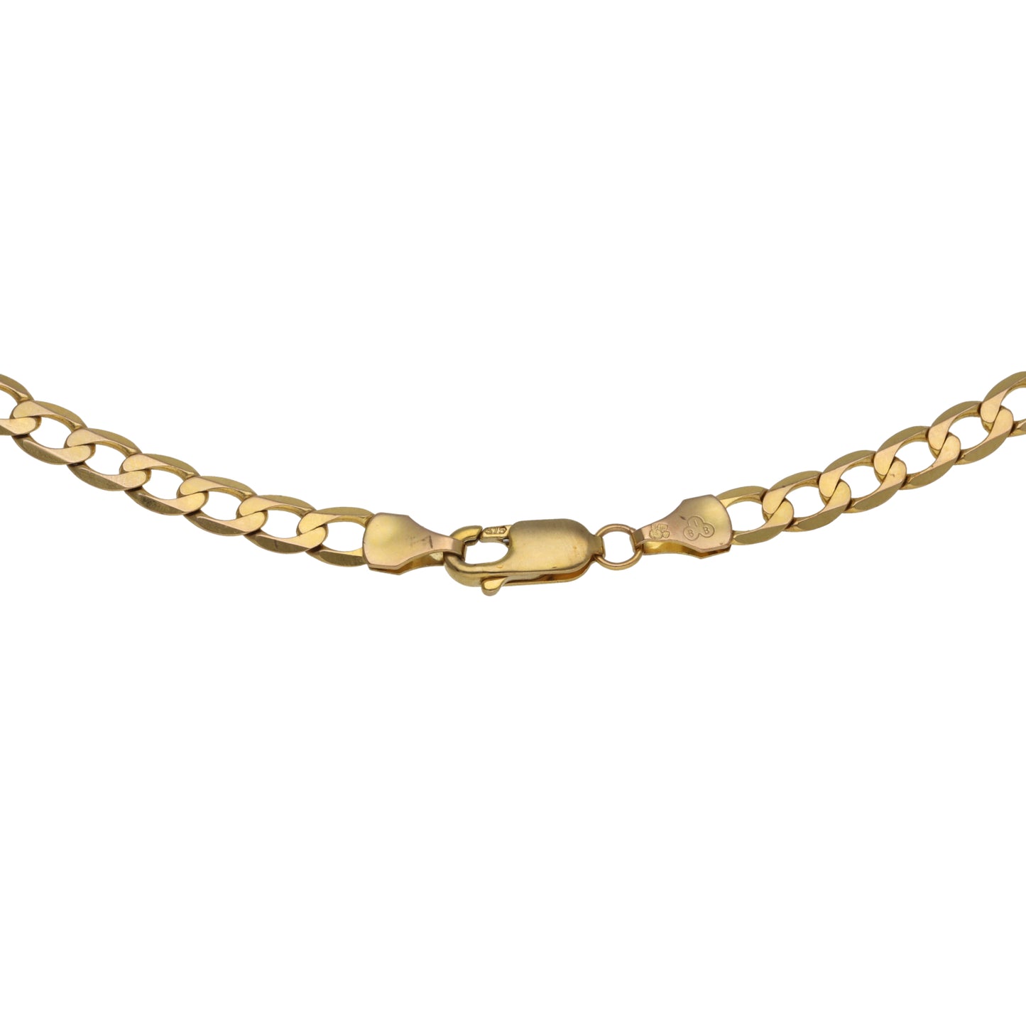 9ct Gold Curb Chain 20"