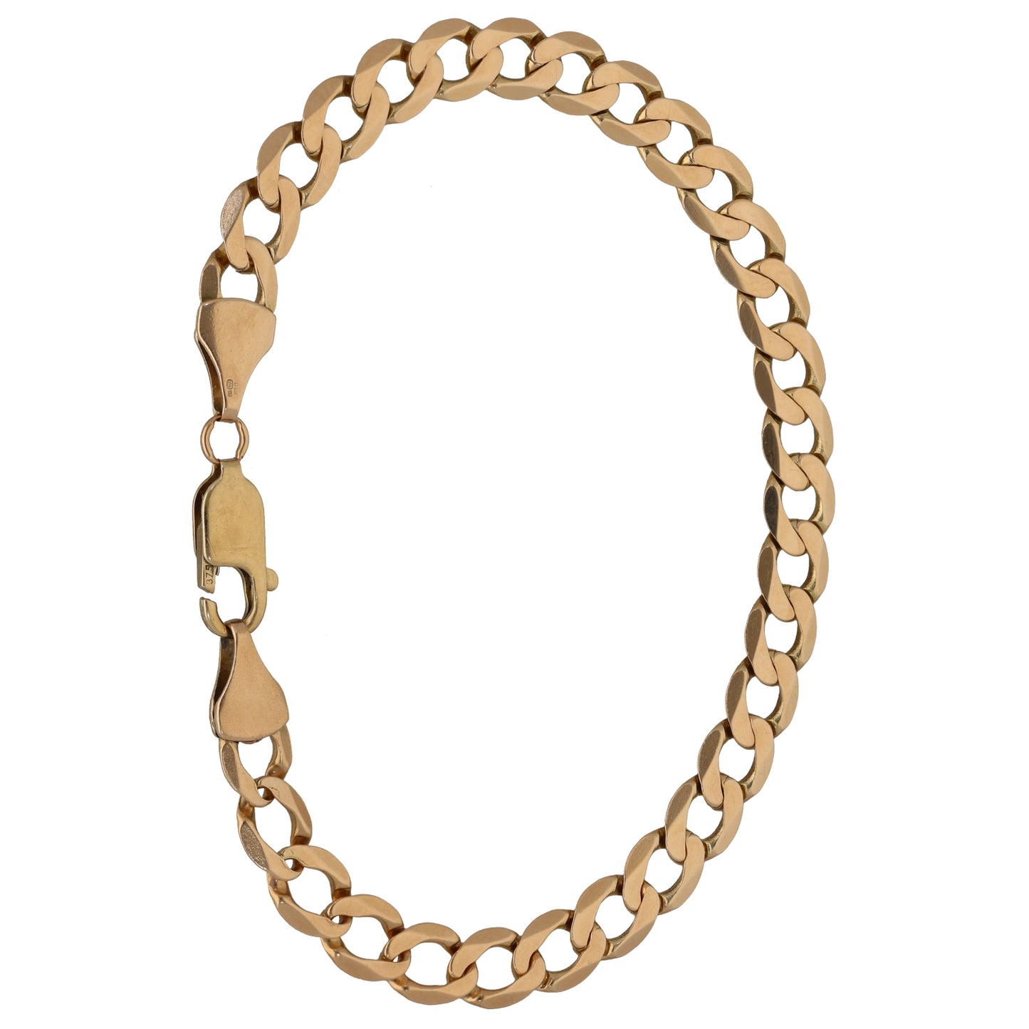 9ct Gold Curb Bracelet