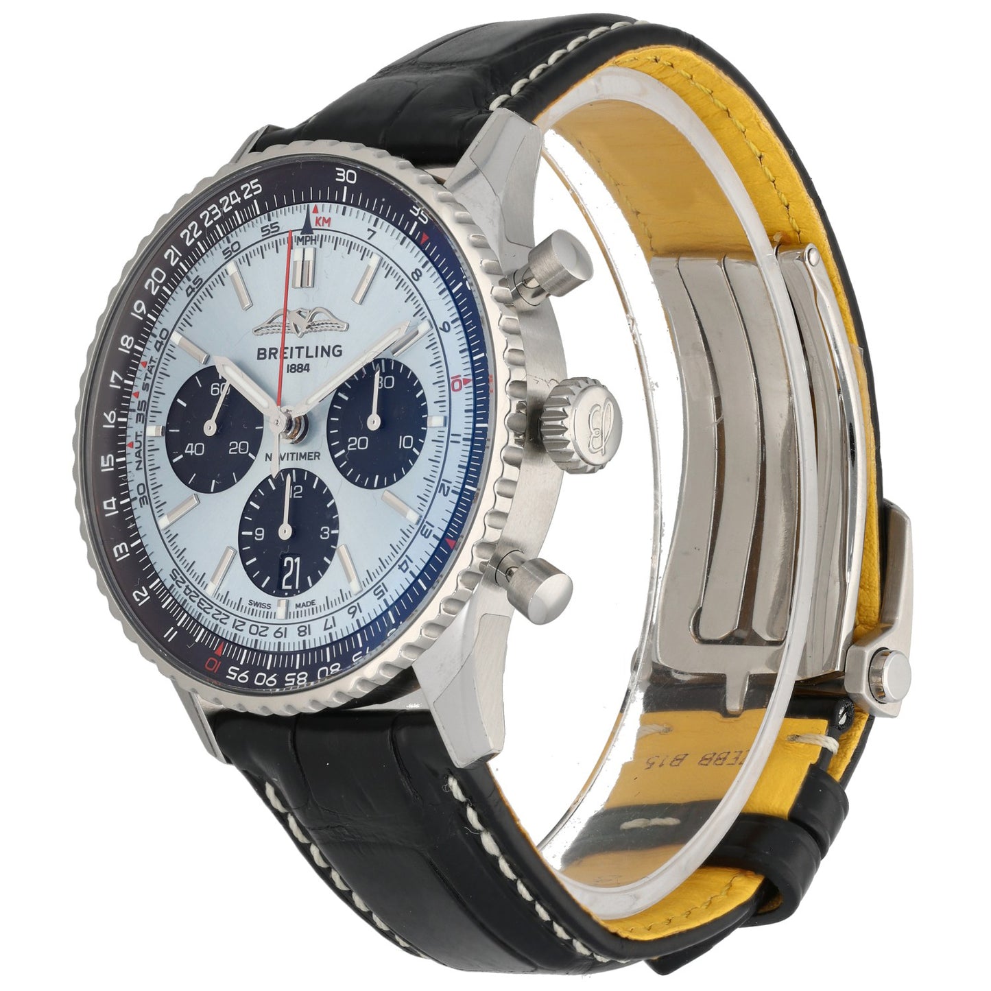 Breitling Navitimer AB0138 43mm Stainless Steel Watch