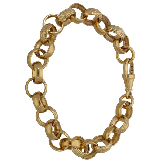 9ct Gold Belcher Bracelet