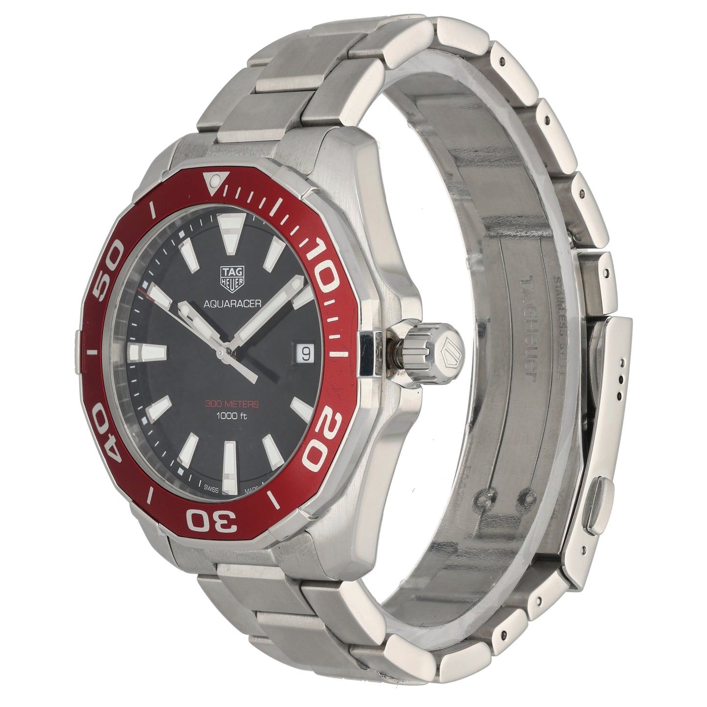 Tag Heuer Aquaracer WAY101B 44mm Stainless Steel Watch