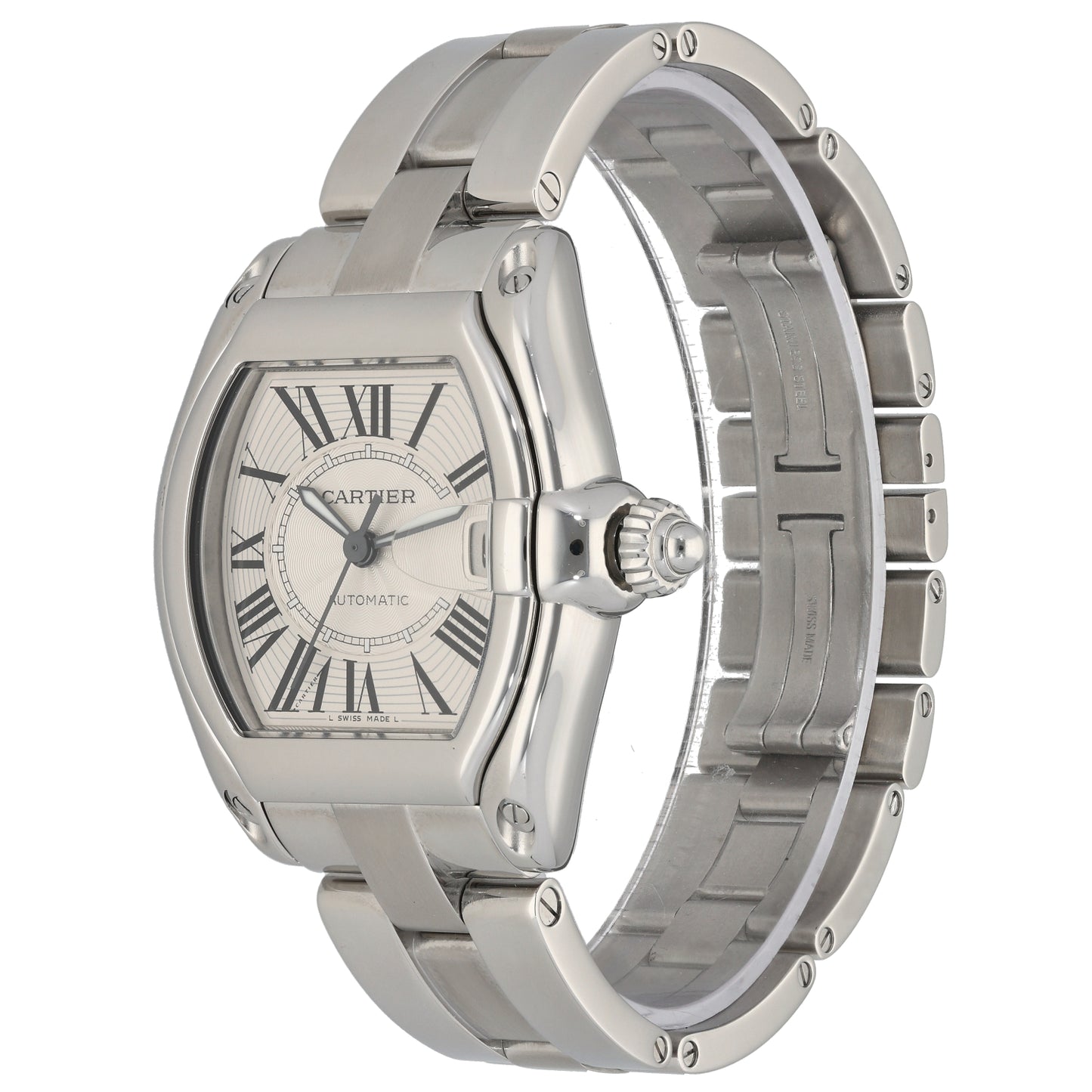 Cartier Roadster 2510 37mm Stainless Steel Watch