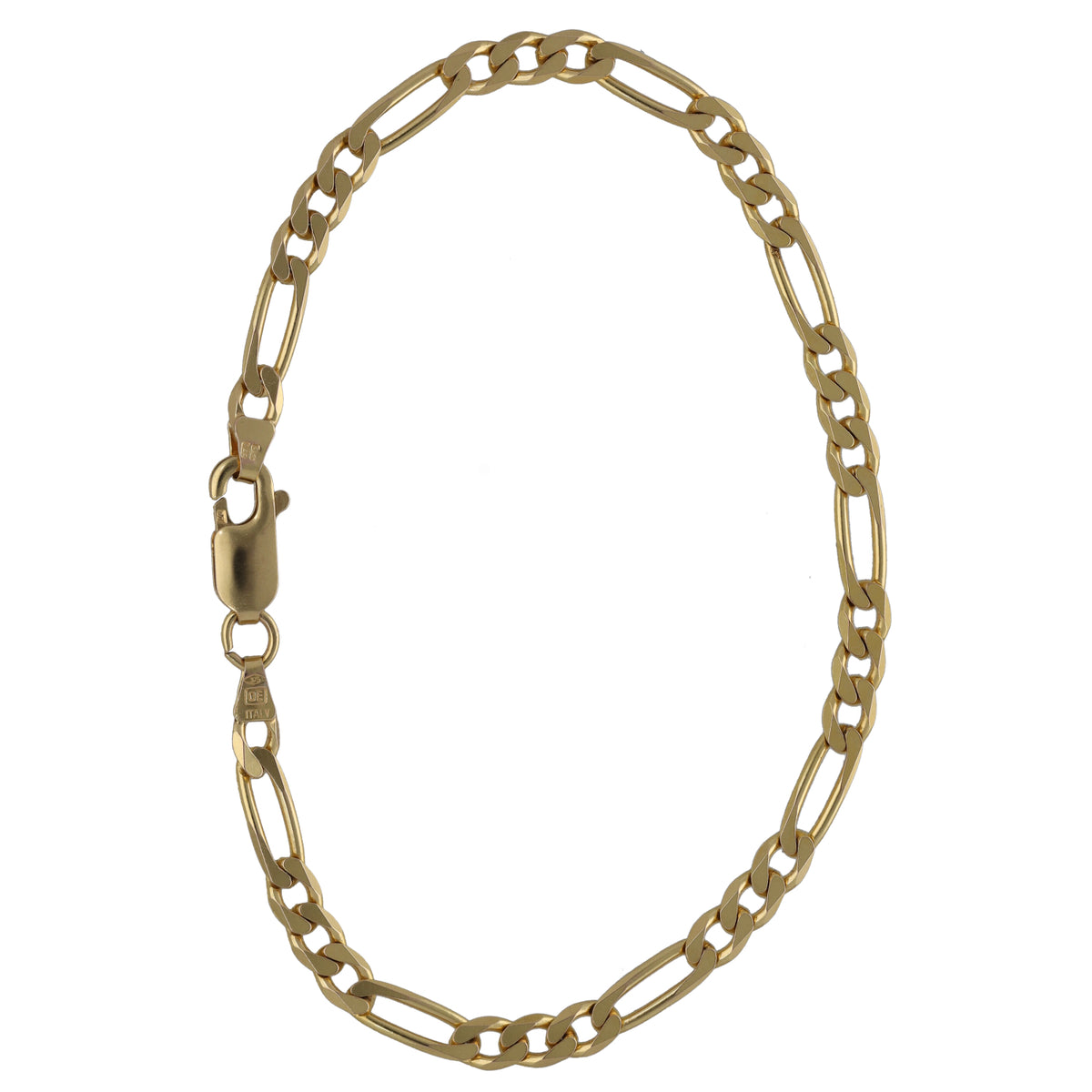 9ct Gold Figaro Bracelet