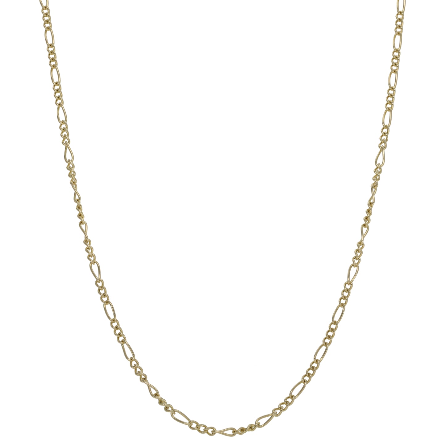 9ct Gold Figaro Chain 20"