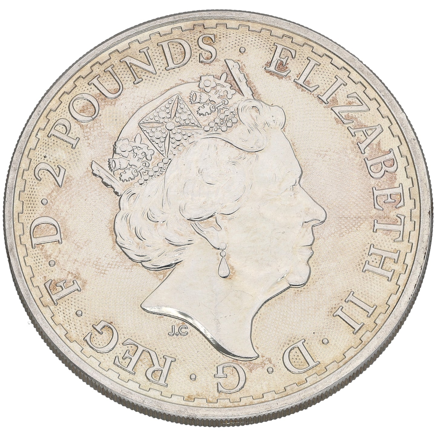 Fine Silver Queen Elizabeth II 1 OZ Britannia Coin 2022
