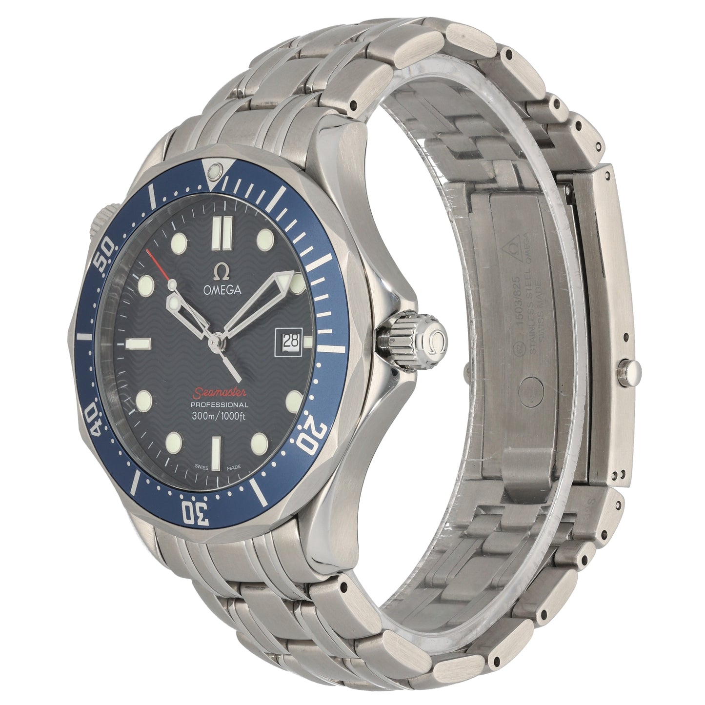 Omega Seamaster 2221.80.00 41mm Stainless Steel Watch