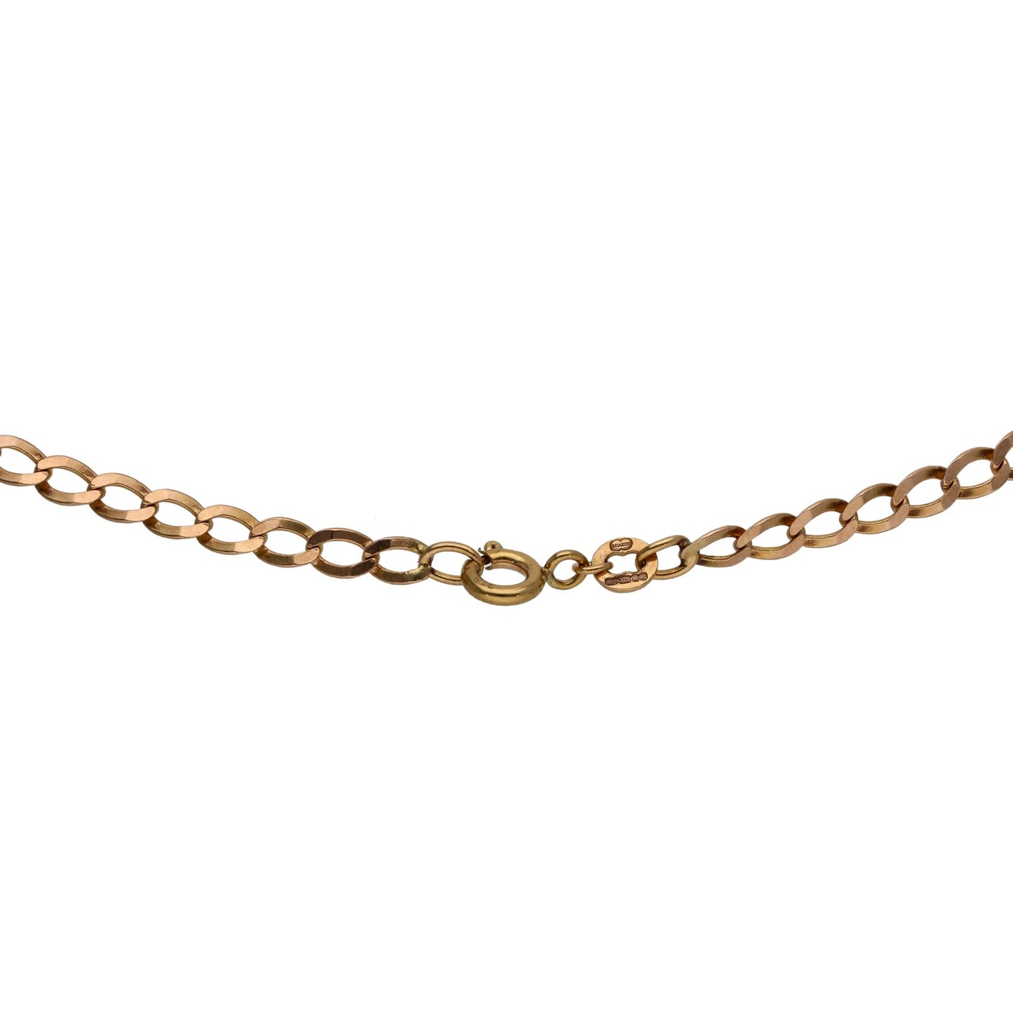 9ct Gold Curb Chain 20"
