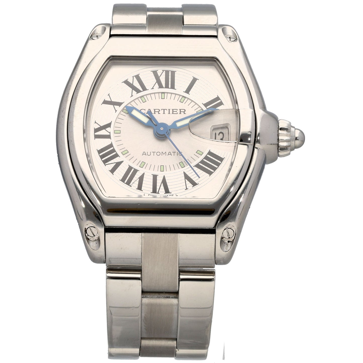 Cartier Roadster 2510 38mm Stainless Steel Watch