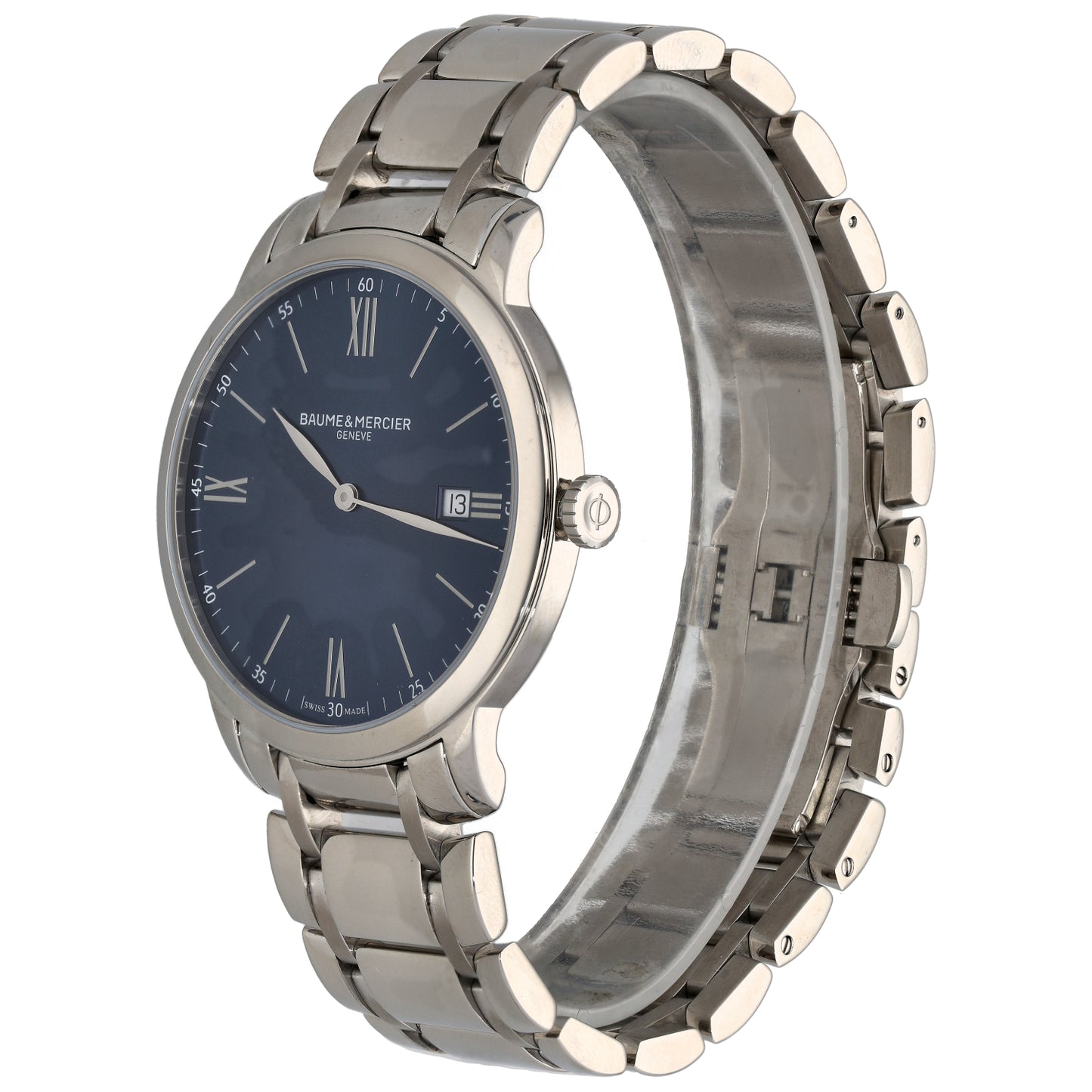 Baume Et Mercier Classima 65809 40mm Stainless Steel Watch