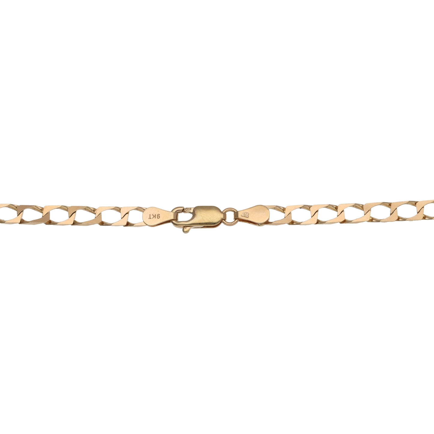 9ct Gold Curb Chain 20"