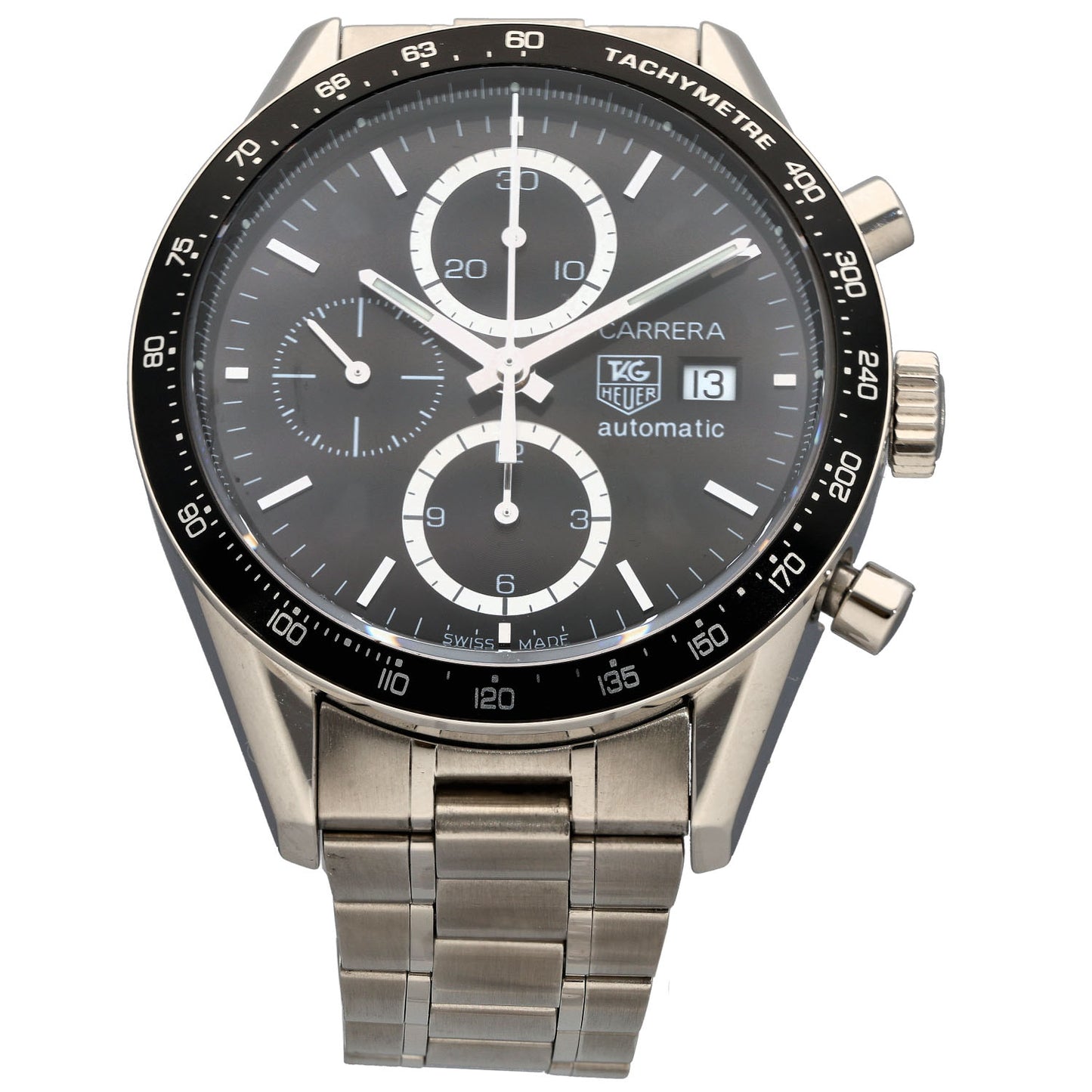 Tag Heuer Carrera CV2010-0 41mm Stainless Steel Watch