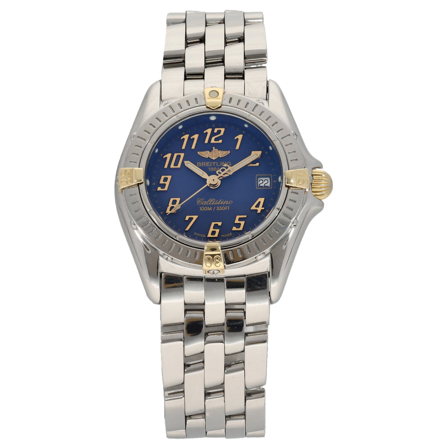 Breitling Callistino B52045.1 28mm Bi-Colour Watch