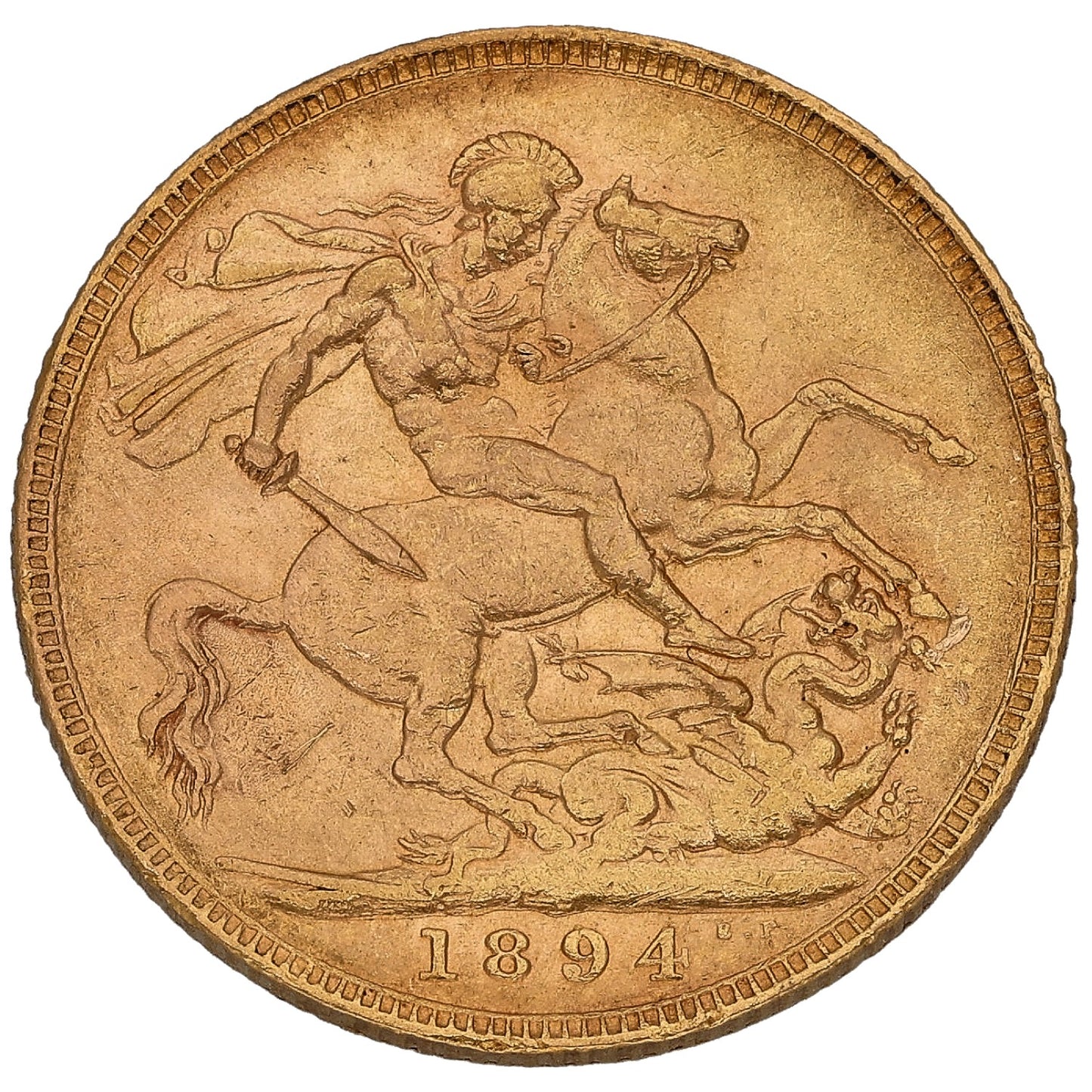 22ct Gold Queen Victoria Full Sovereign Coin 1894