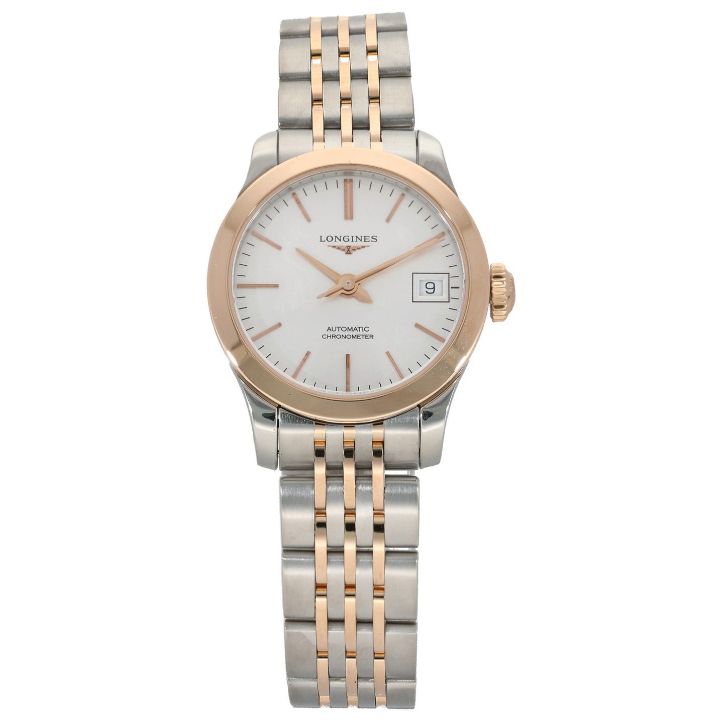 Longines Record L2.320.5 26mm Bi-Colour Watch