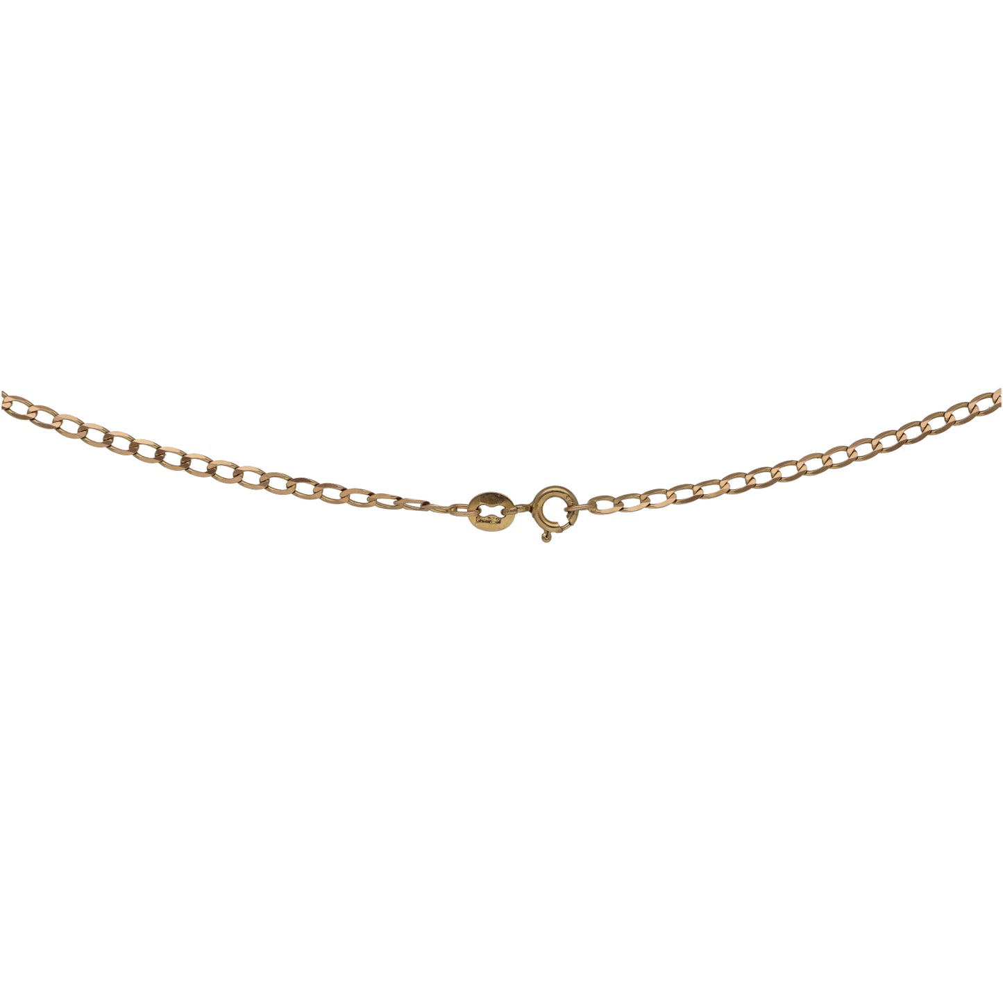 9ct Gold Cross Pendant With Chain