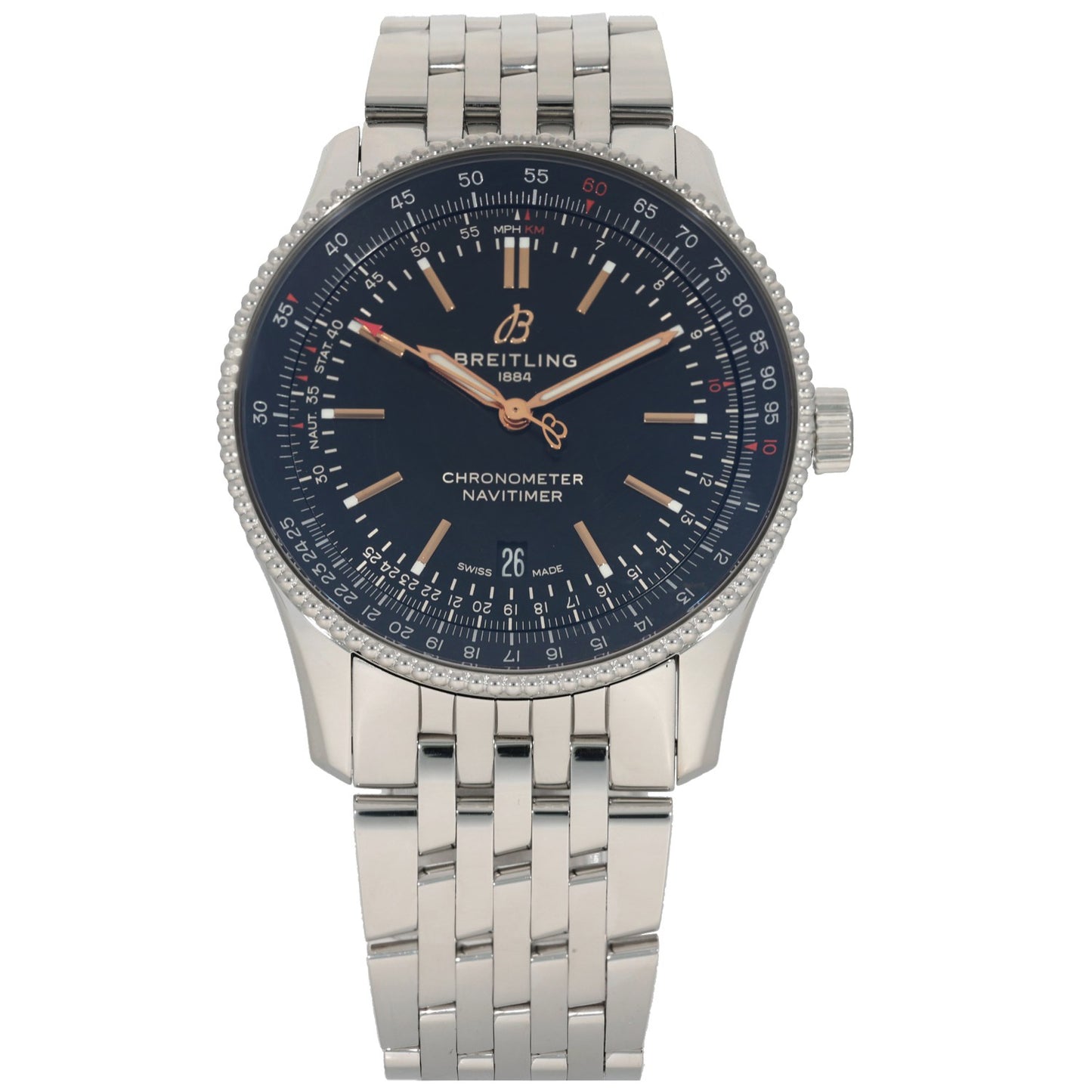 Breitling Navitimer A17326 41mm Stainless Steel Watch