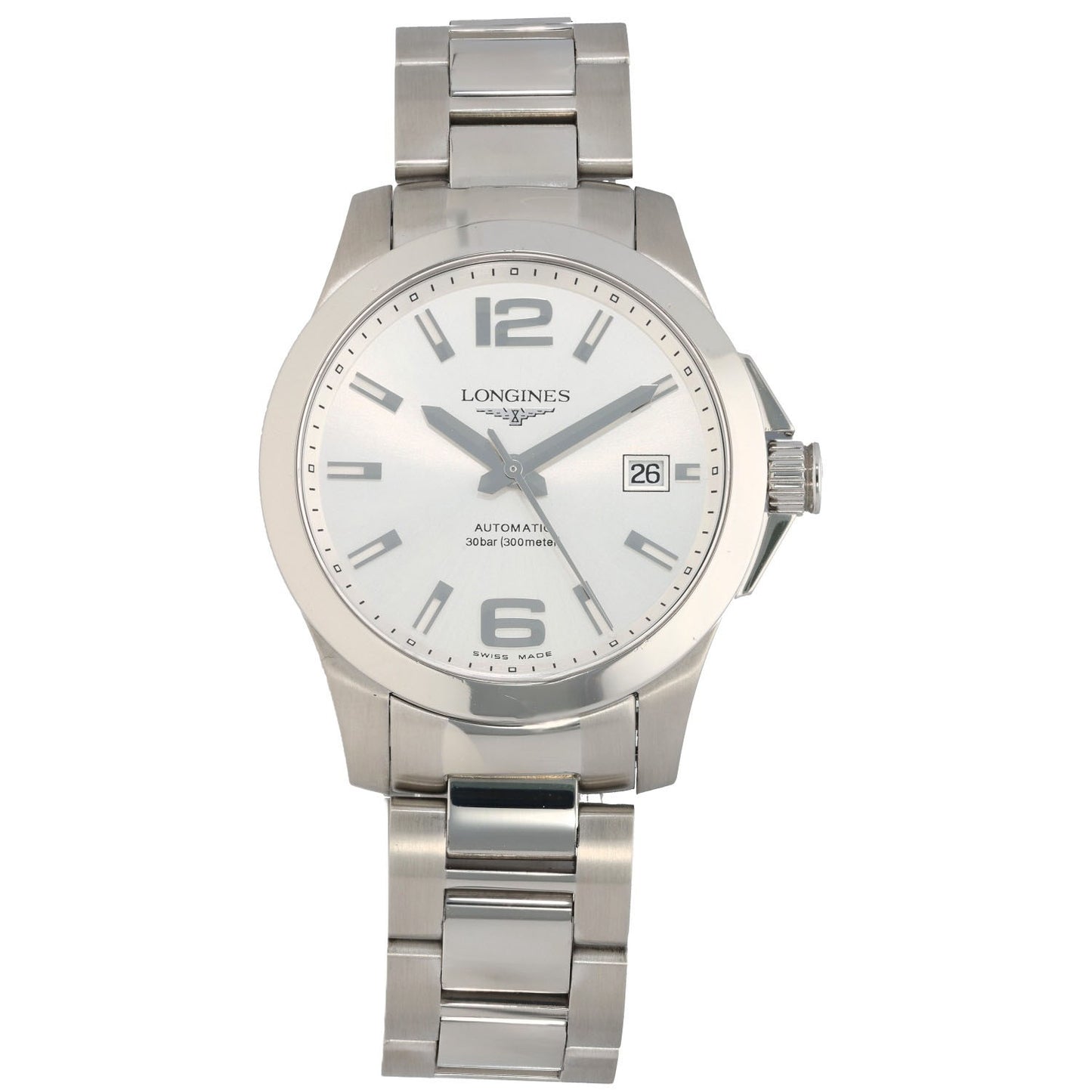 Longines Conquest L3.676.4 39mm Stainless Steel Watch