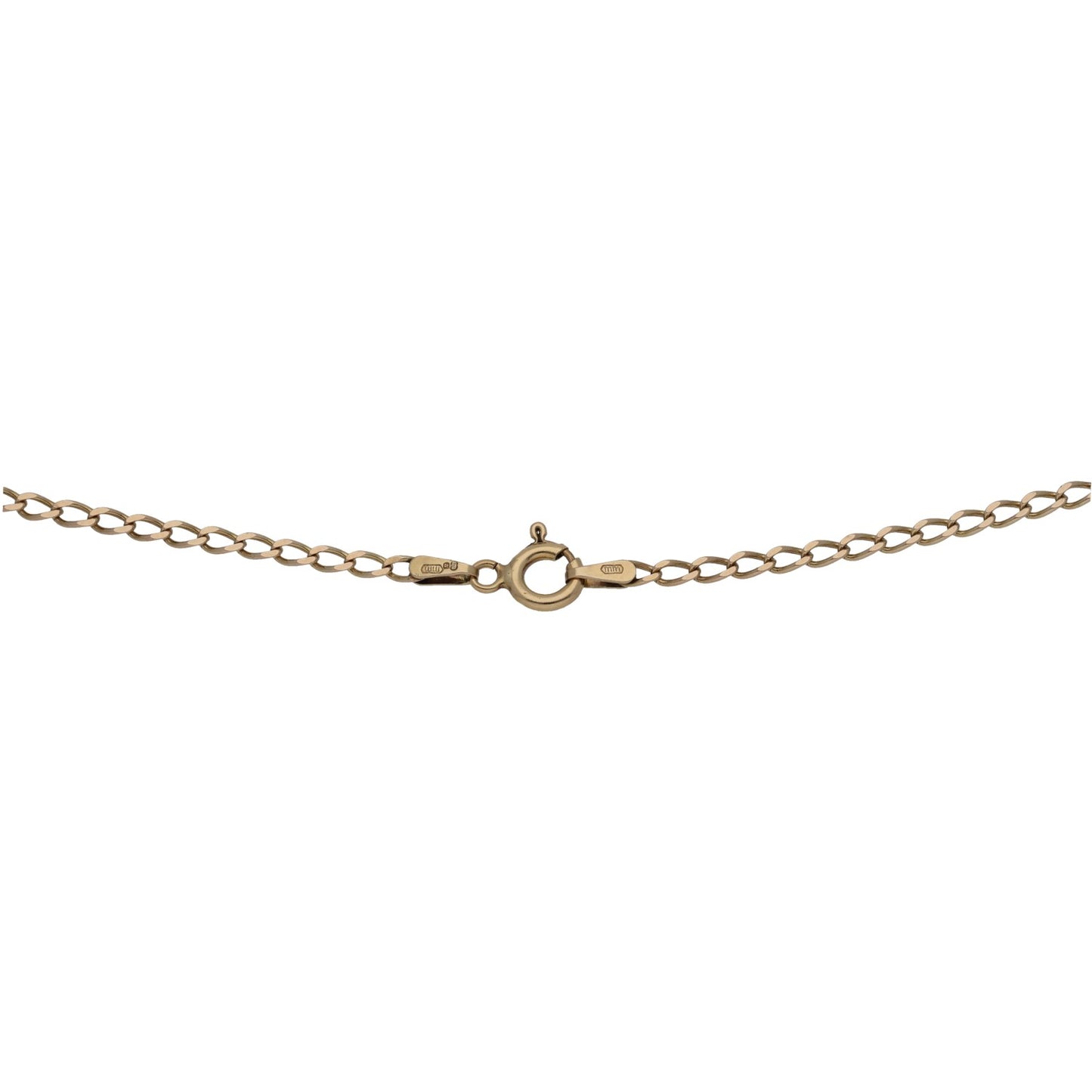 9ct Gold Cross Pendant With Chain