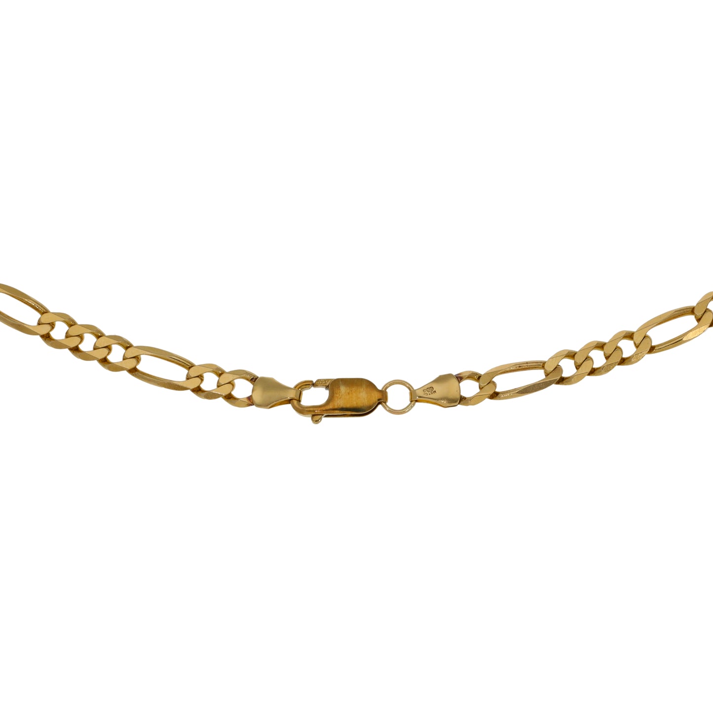 9ct Gold Figaro Chain 22"