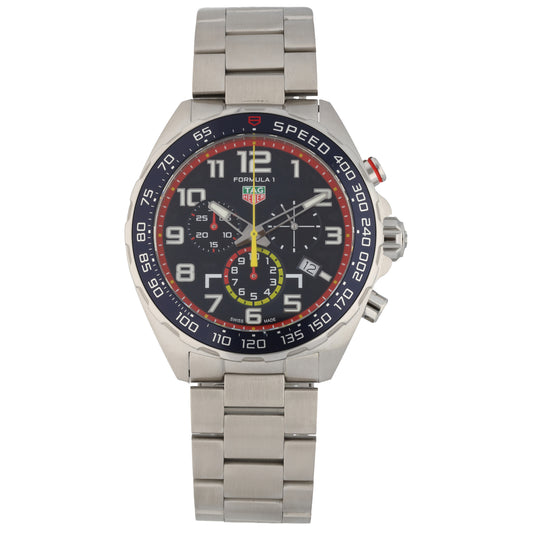 Tag Heuer Formula 1 Red Bull Racing CAZ101AL 43mm Stainless Steel Watch