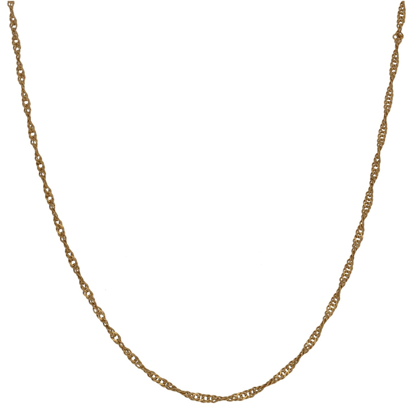 22ct Gold Fancy Necklace 18"