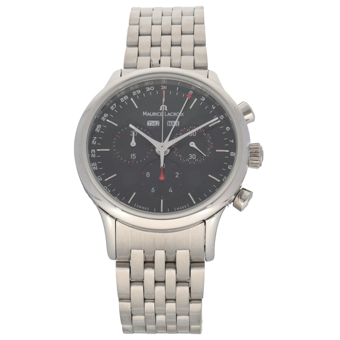 Maurice Lacroix Les Classiques LC 1228 40mm Stainless Steel Watch