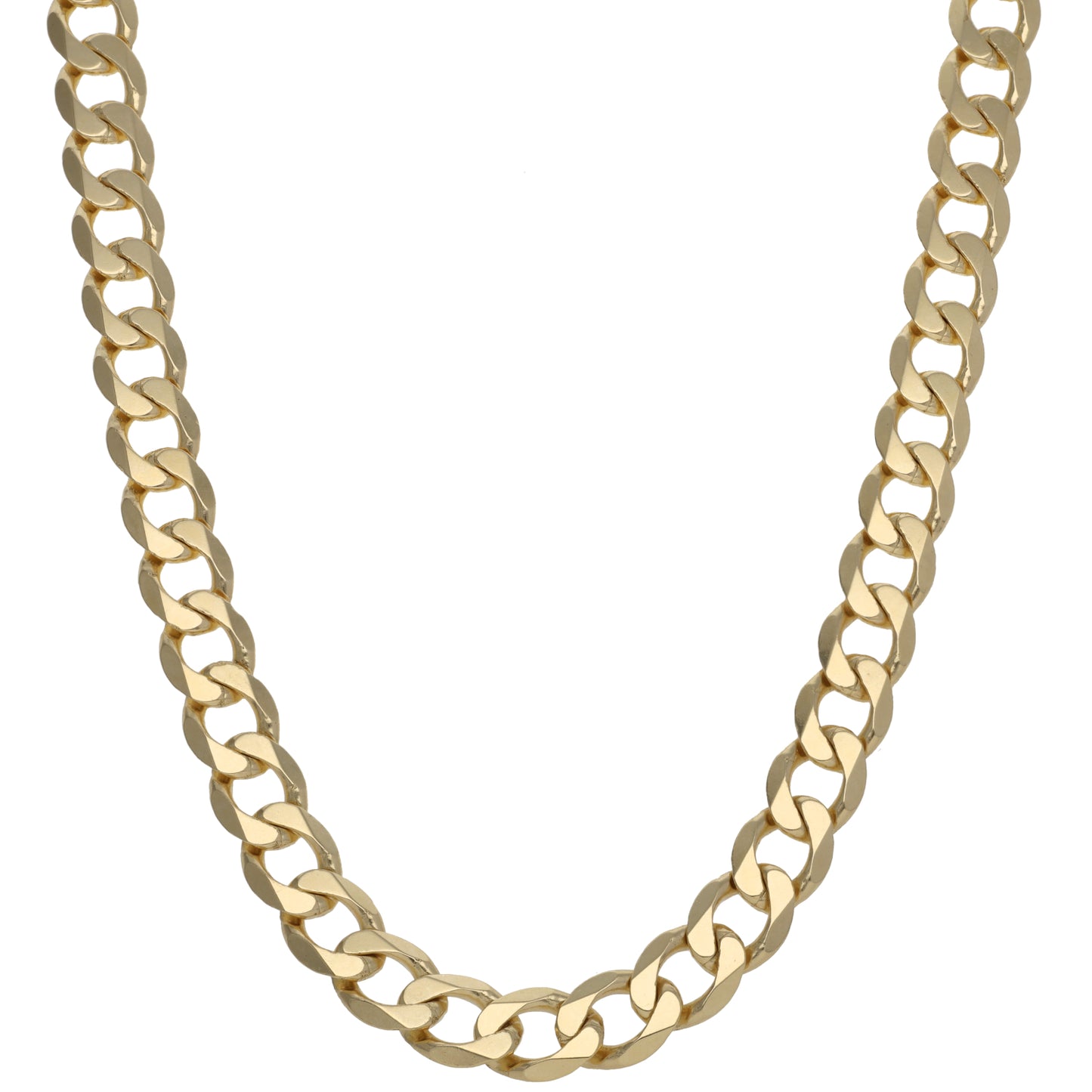 9ct Gold Curb Chain 20"