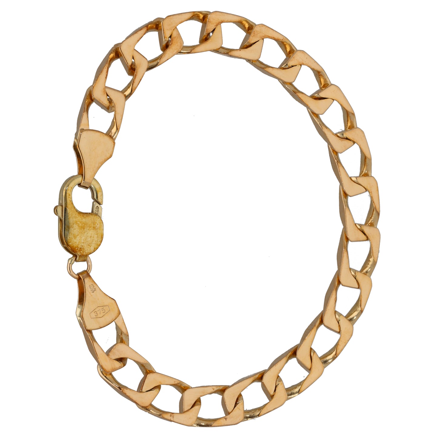 9ct Gold Curb Bracelet