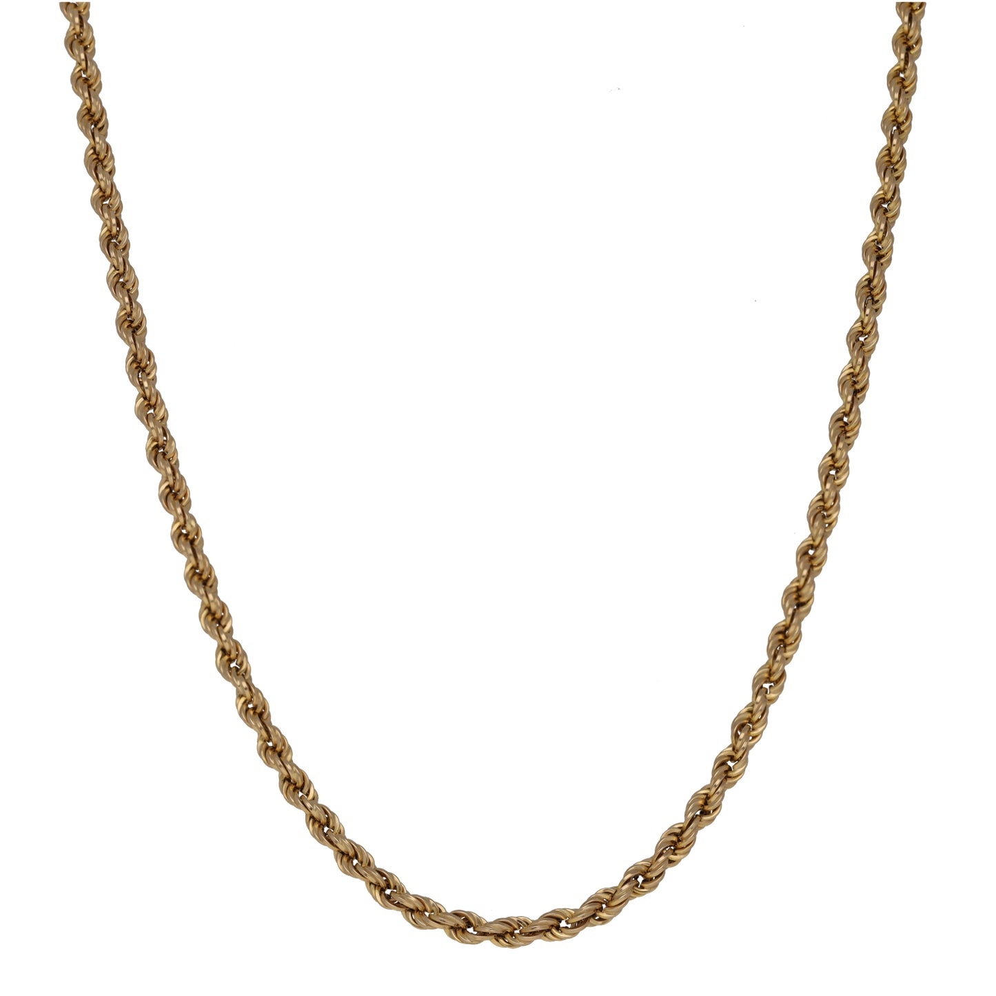9ct Gold Rope Chain 18"