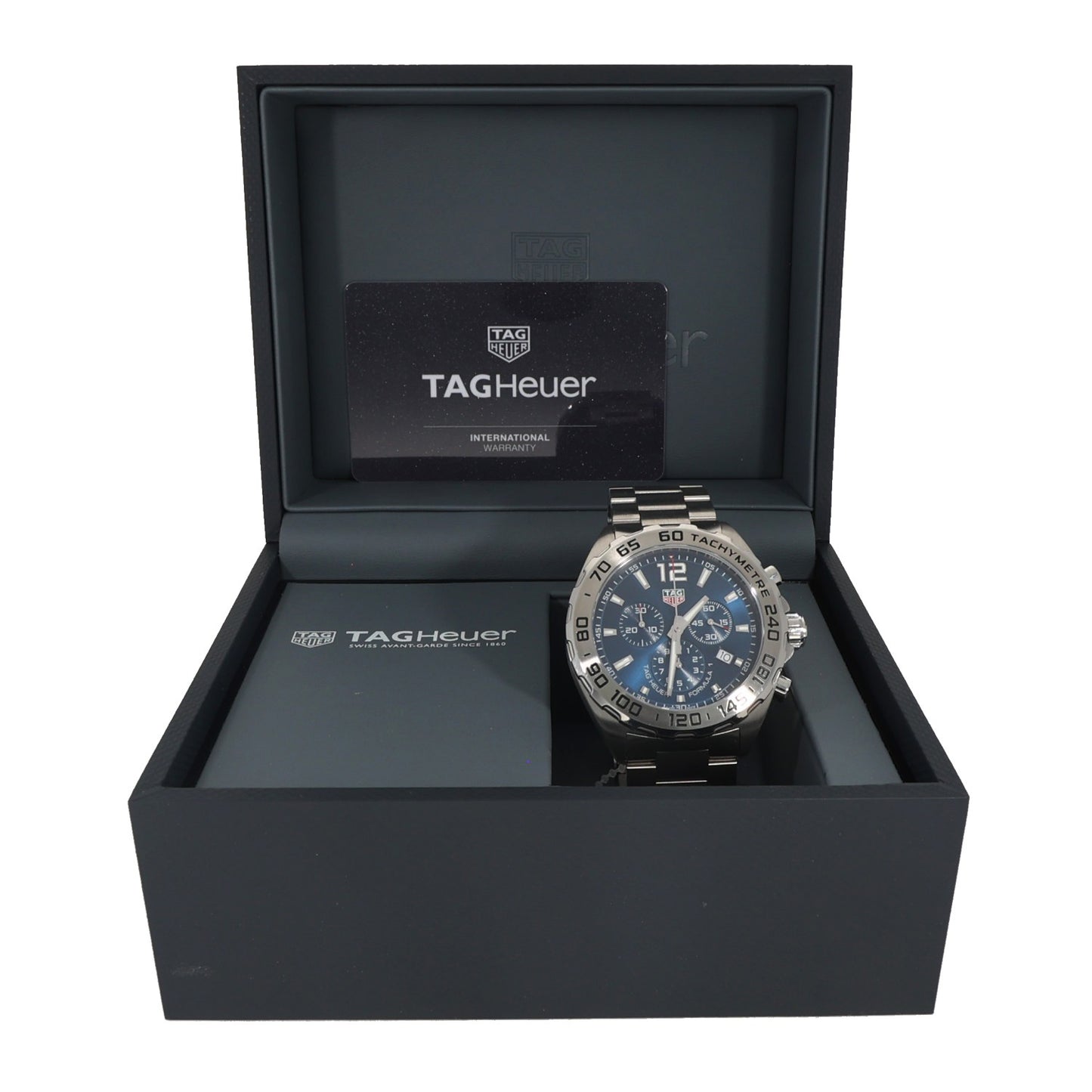 Tag Heuer Formula 1 CAZ101K 43mm Stainless Steel Watch