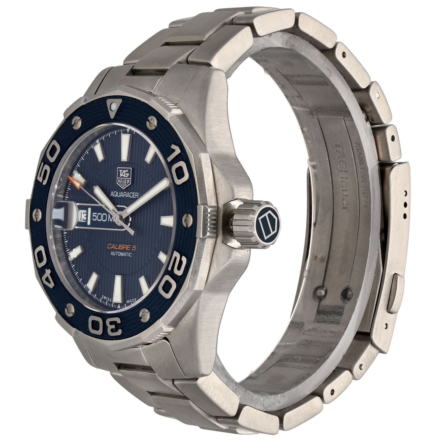 Tag Heuer Aquaracer WAJ2112 43mm Stainless Steel Watch
