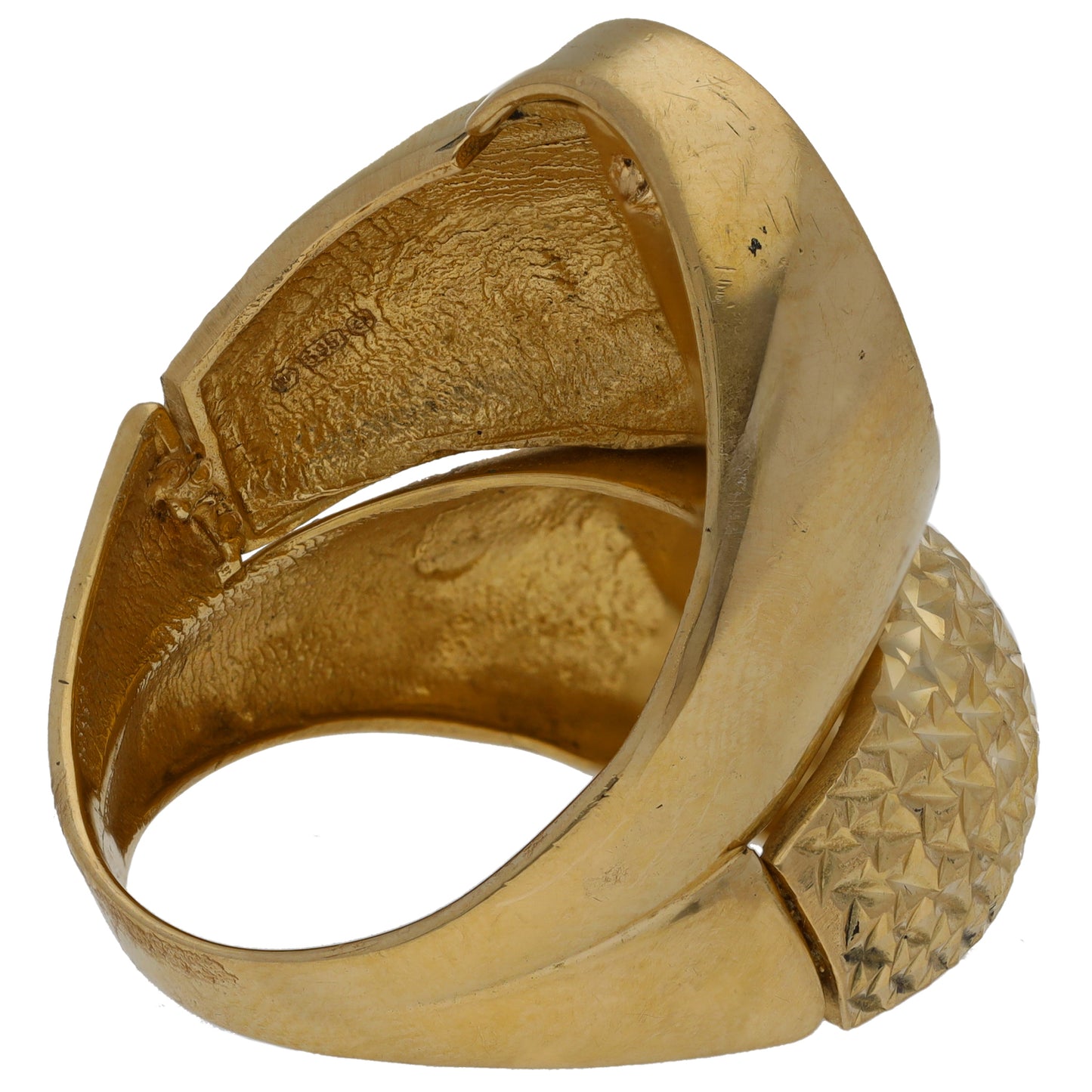 14ct Gold Alternative Ring Size R