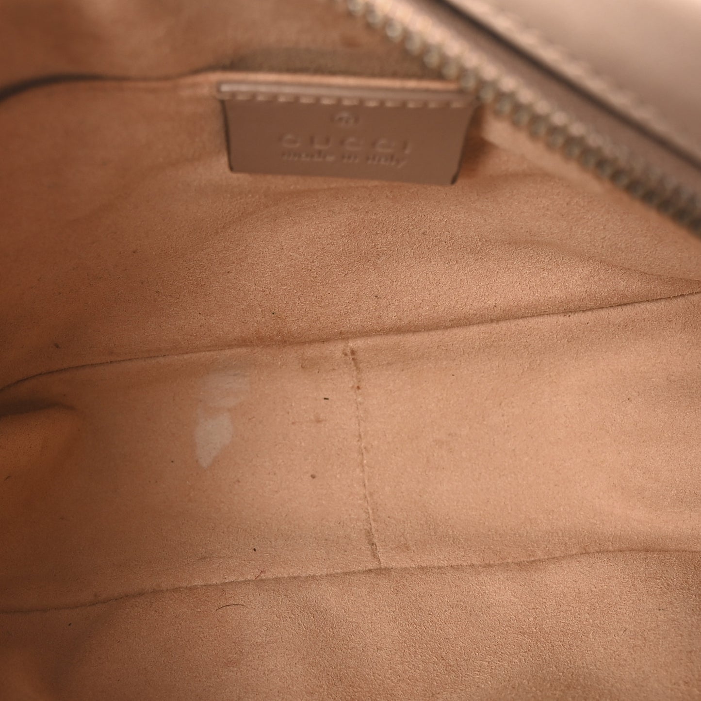 Gucci Mini GG Marmont Chain Shoulder Calfskin Matelasse Leather Bag - Porcelain Rose