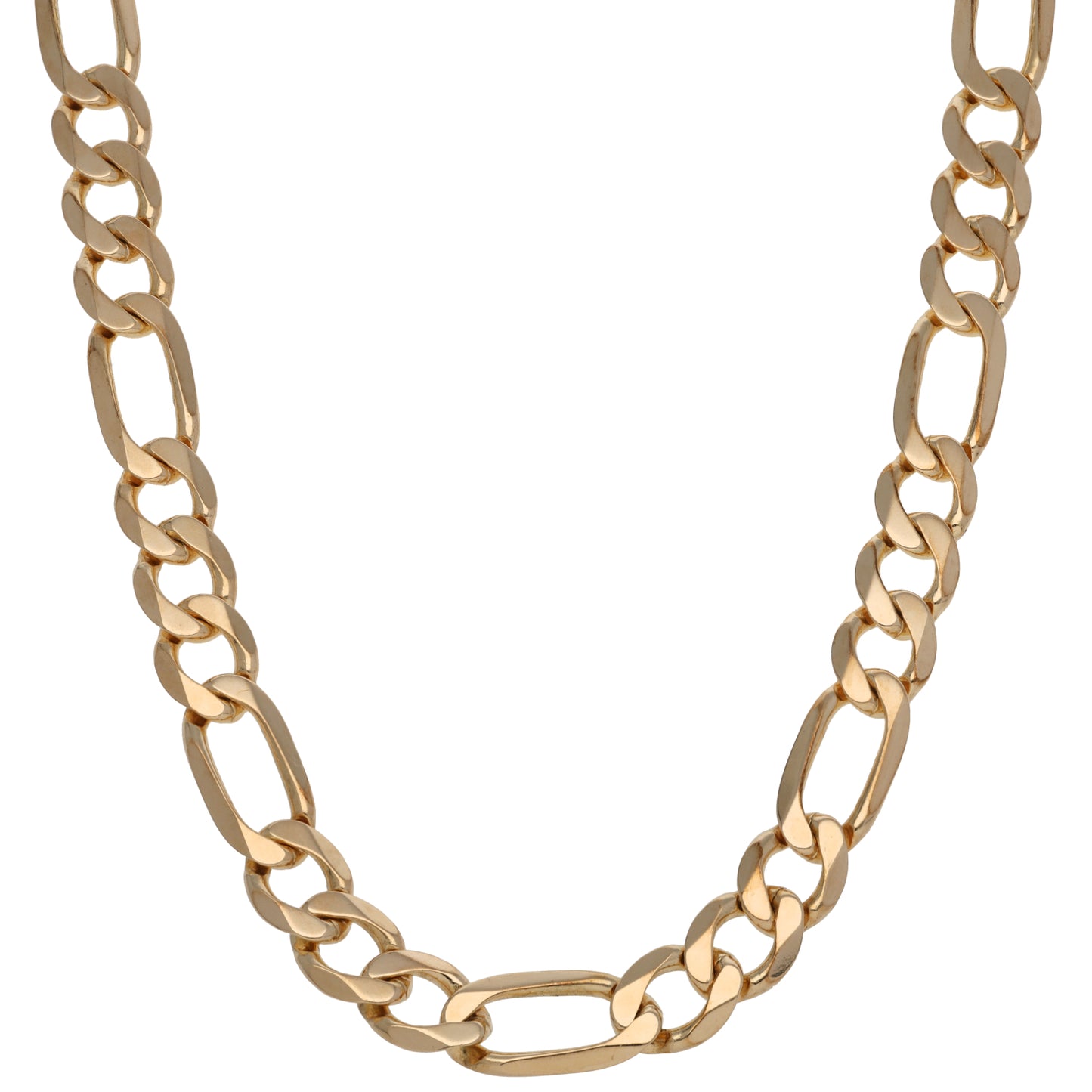 9ct Gold Figaro Chain 22"