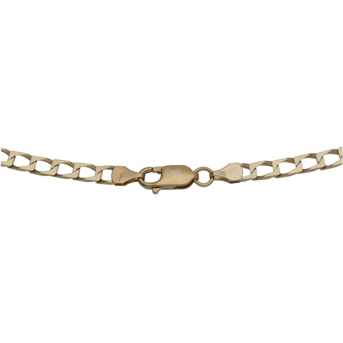 9ct Gold Curb Chain 24"