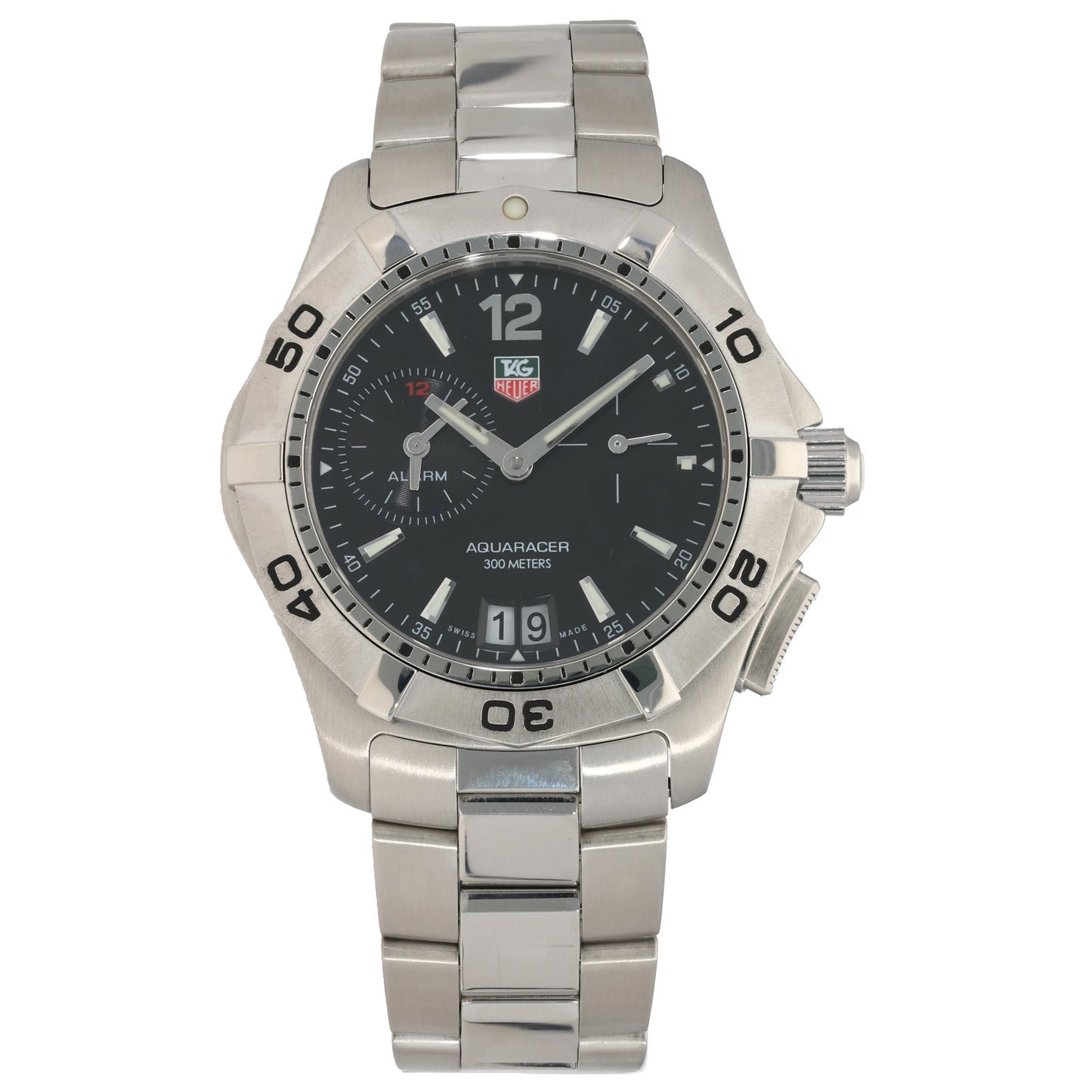 Tag Heuer Aquaracer WAF111Z 39mm Stainless Steel Watch