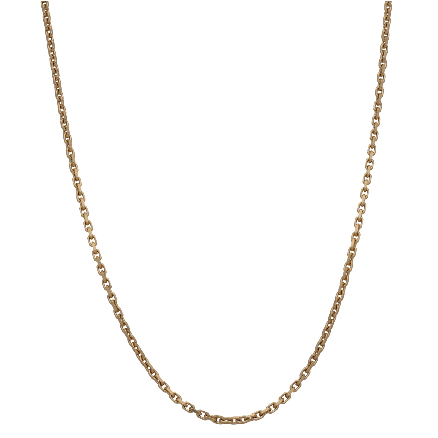 9ct Gold Belcher Chain 16"
